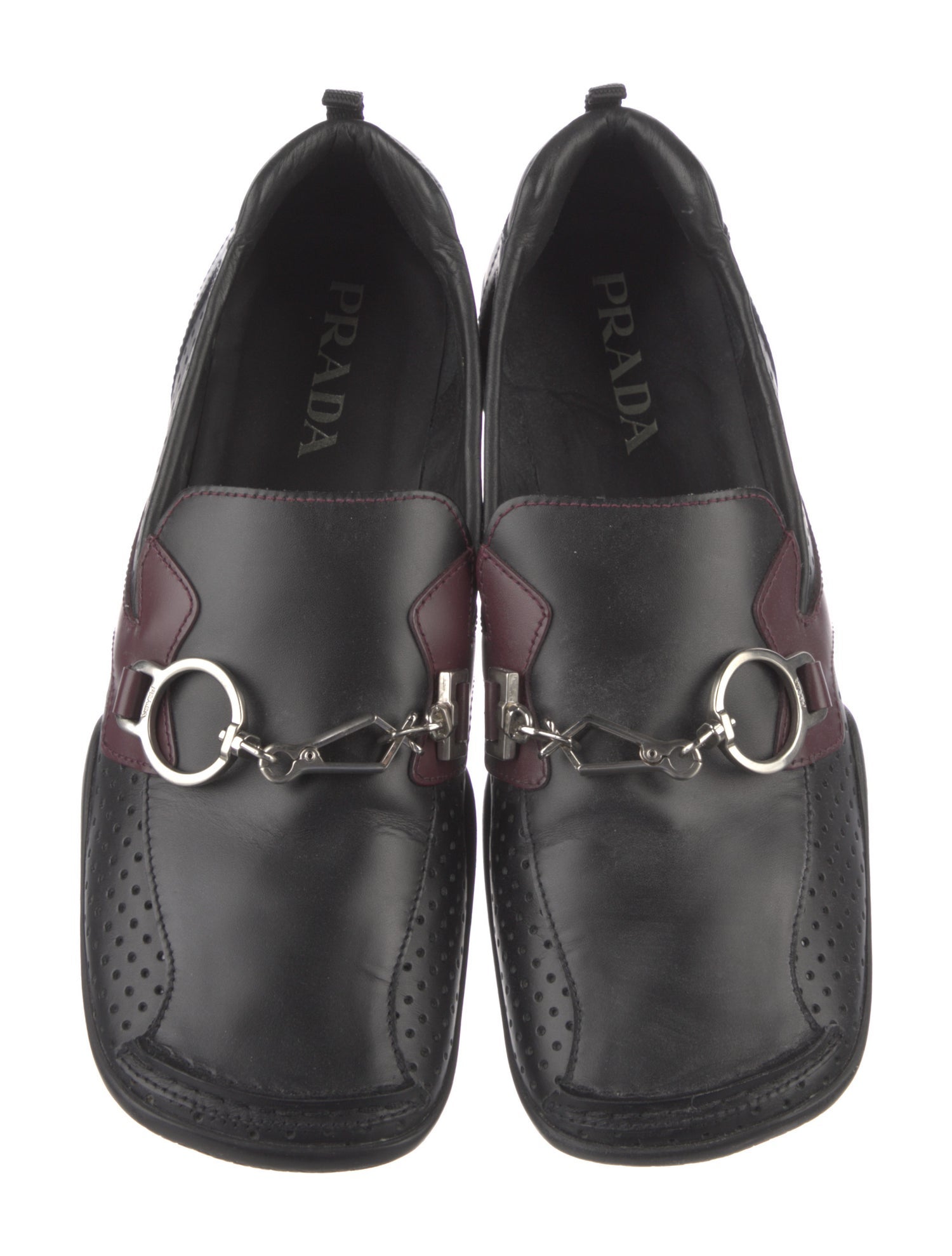 Prada Leather Loafers