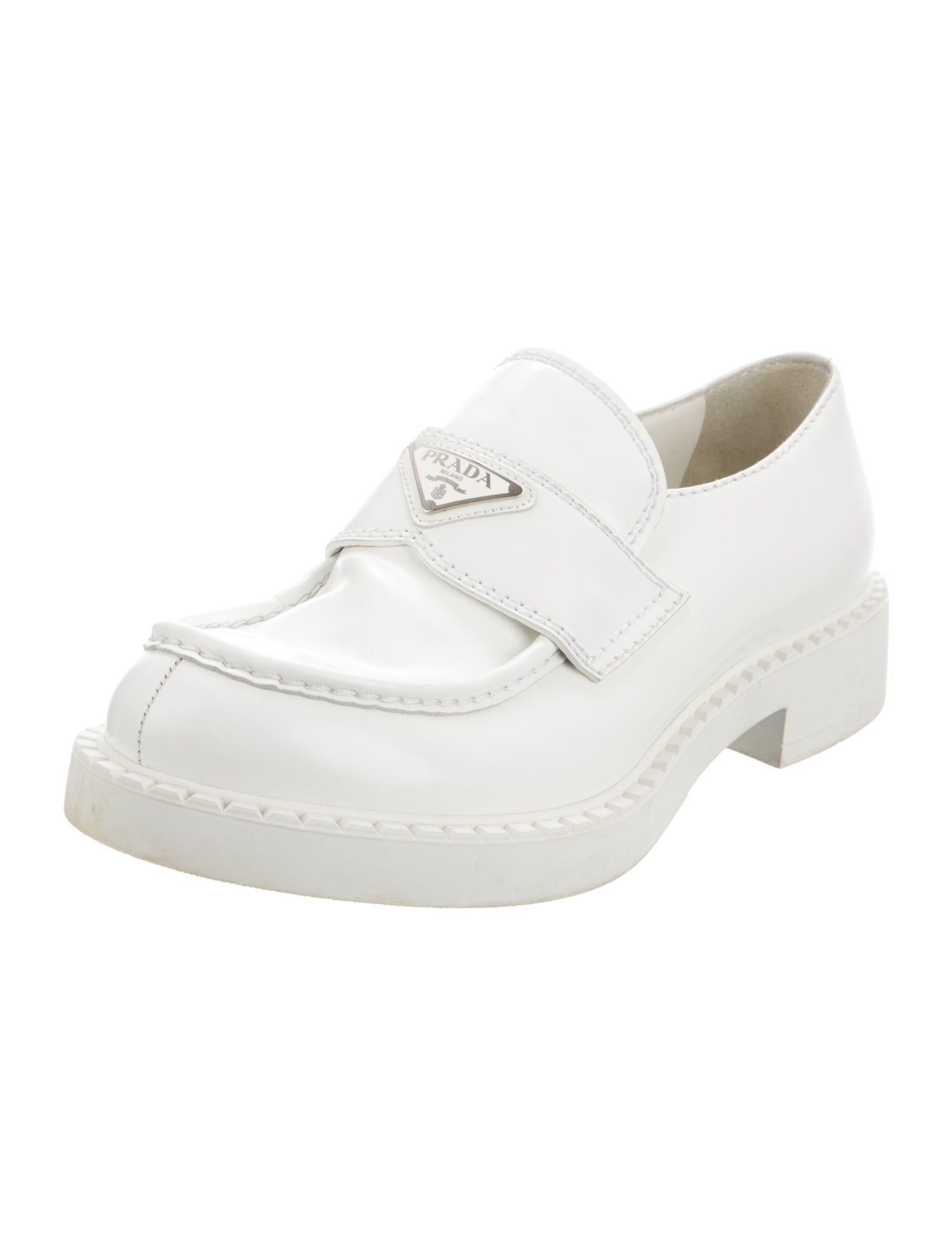 Prada Leather Loafers