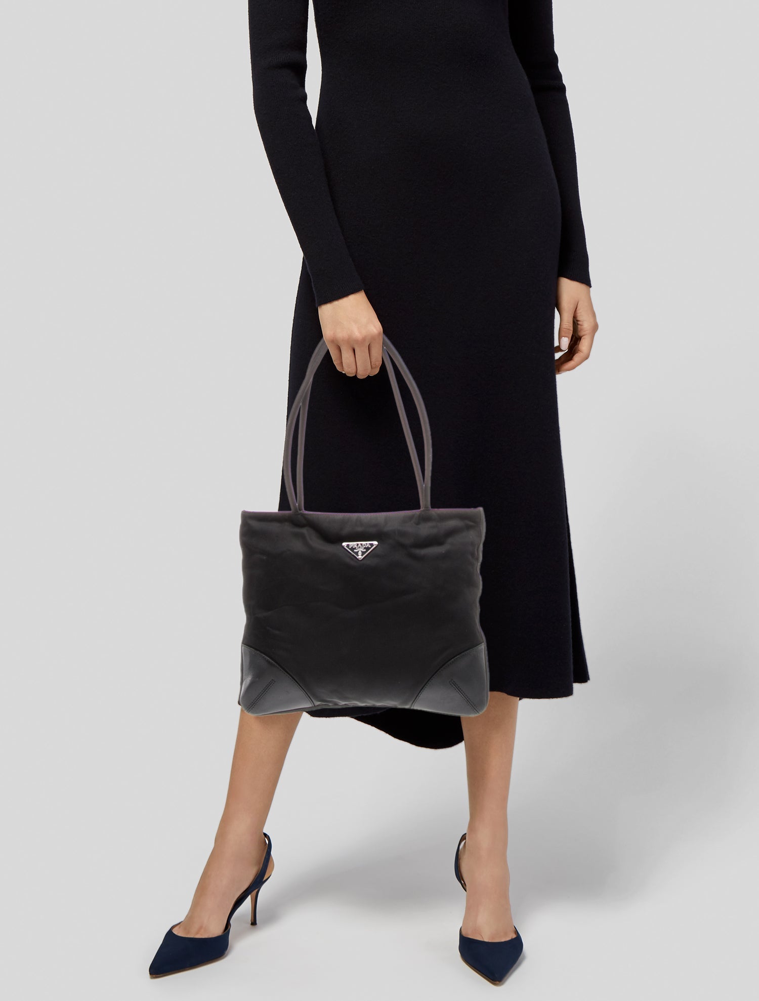 Prada Tessuto Nylon Nylon Tote Bag Small