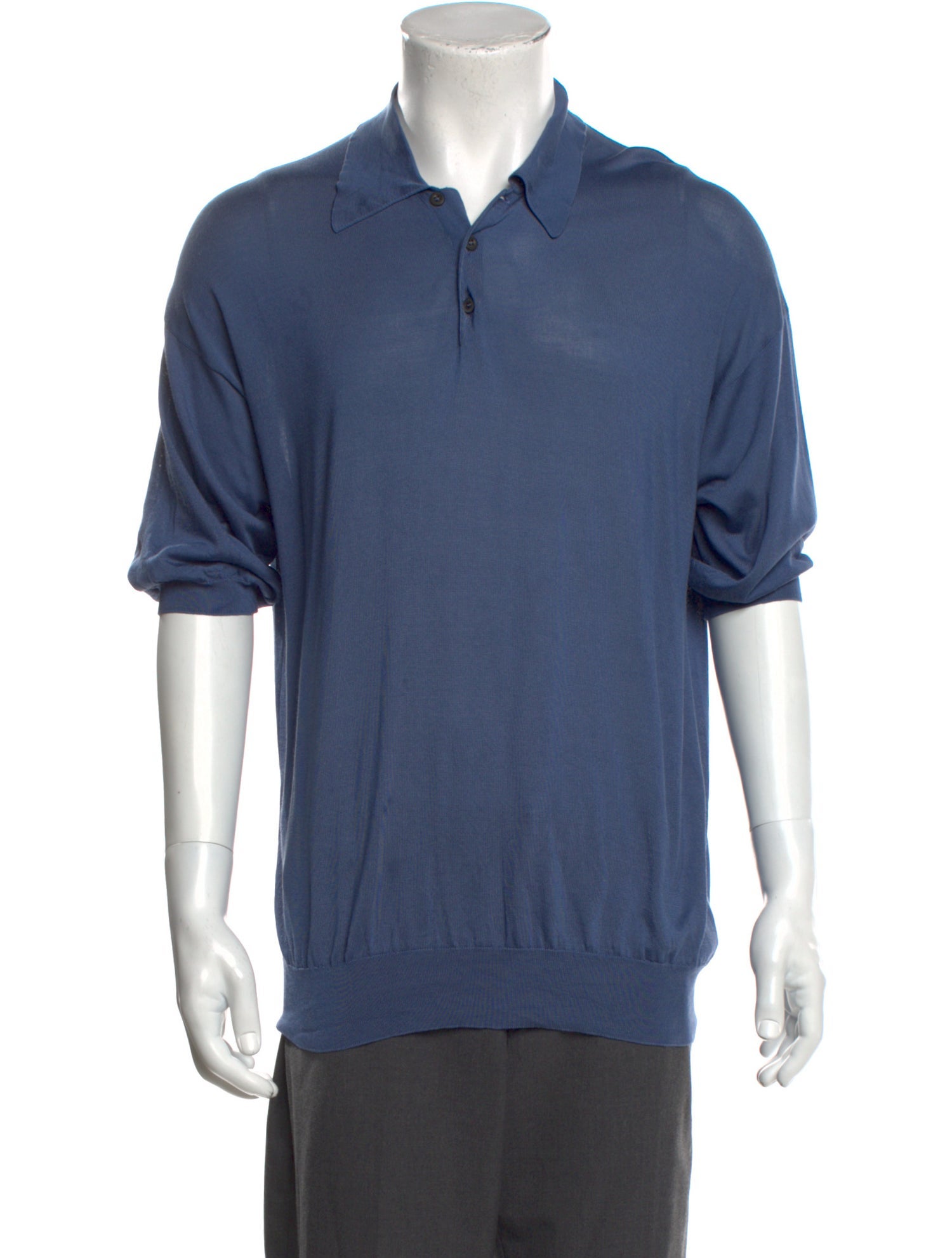 Prada 2023 Silk Polo Shirt