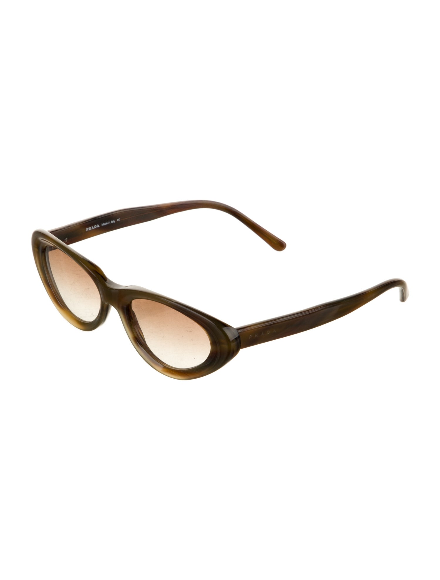 Prada Cat-Eye Tinted Sunglasses