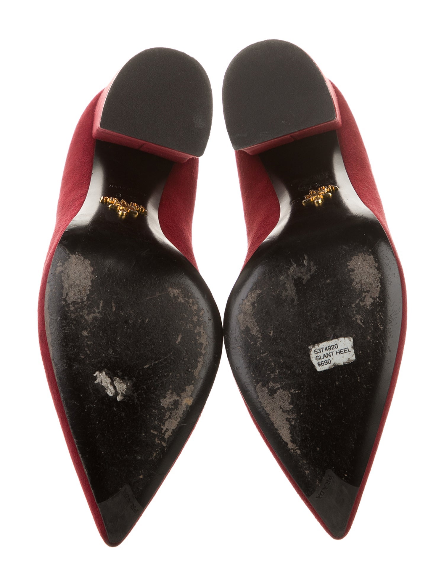 Suede Pumps