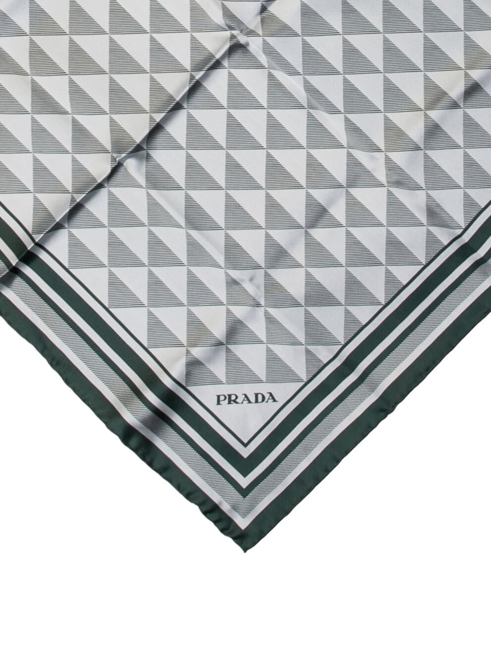 Prada Silk Printed Scarf w/ Tags