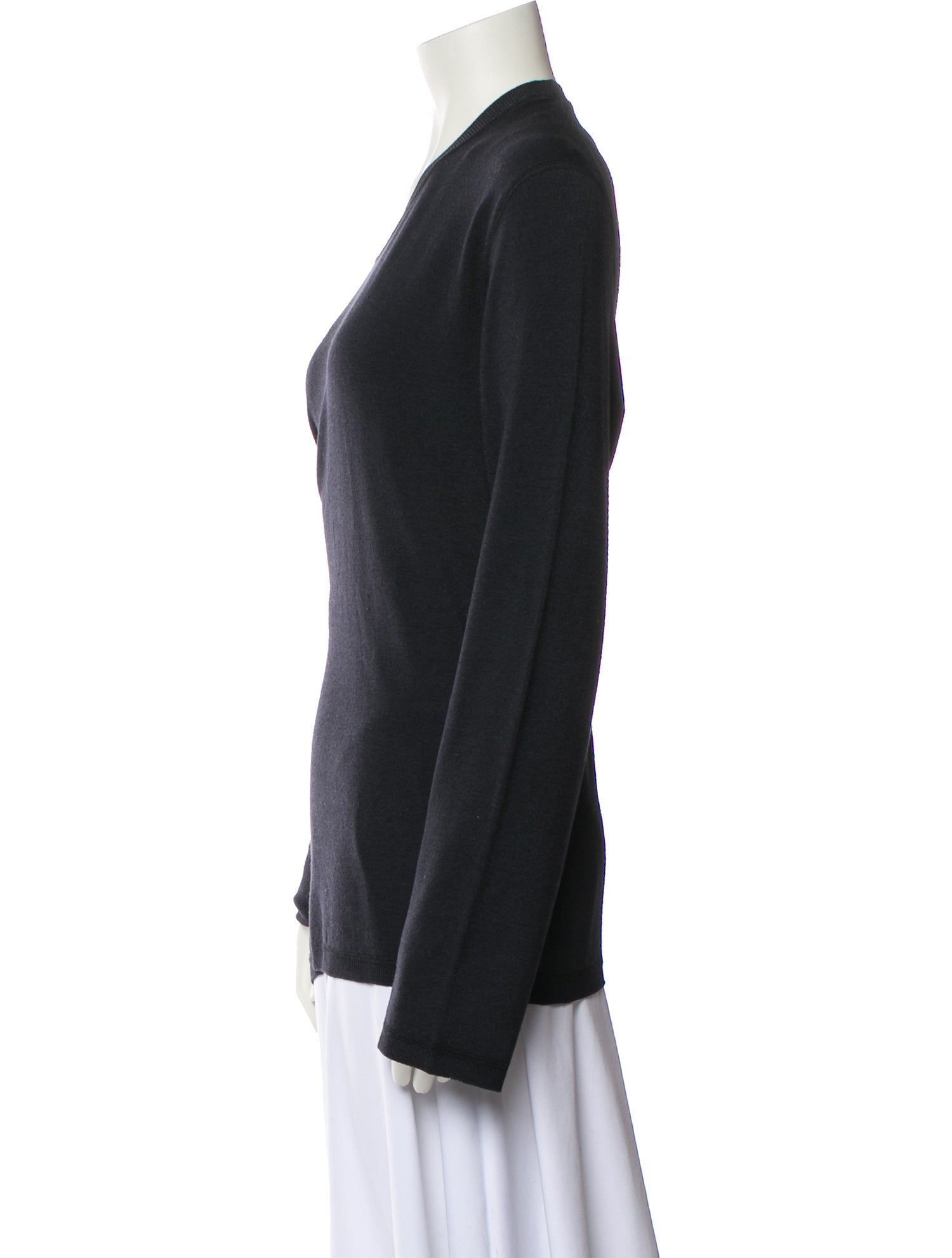 Prada Crew Neck Long Sleeve Pullover