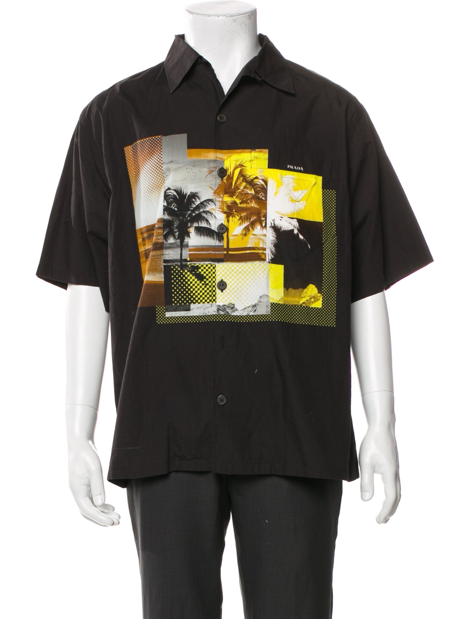 Prada 2020 Graphic Print Shirt