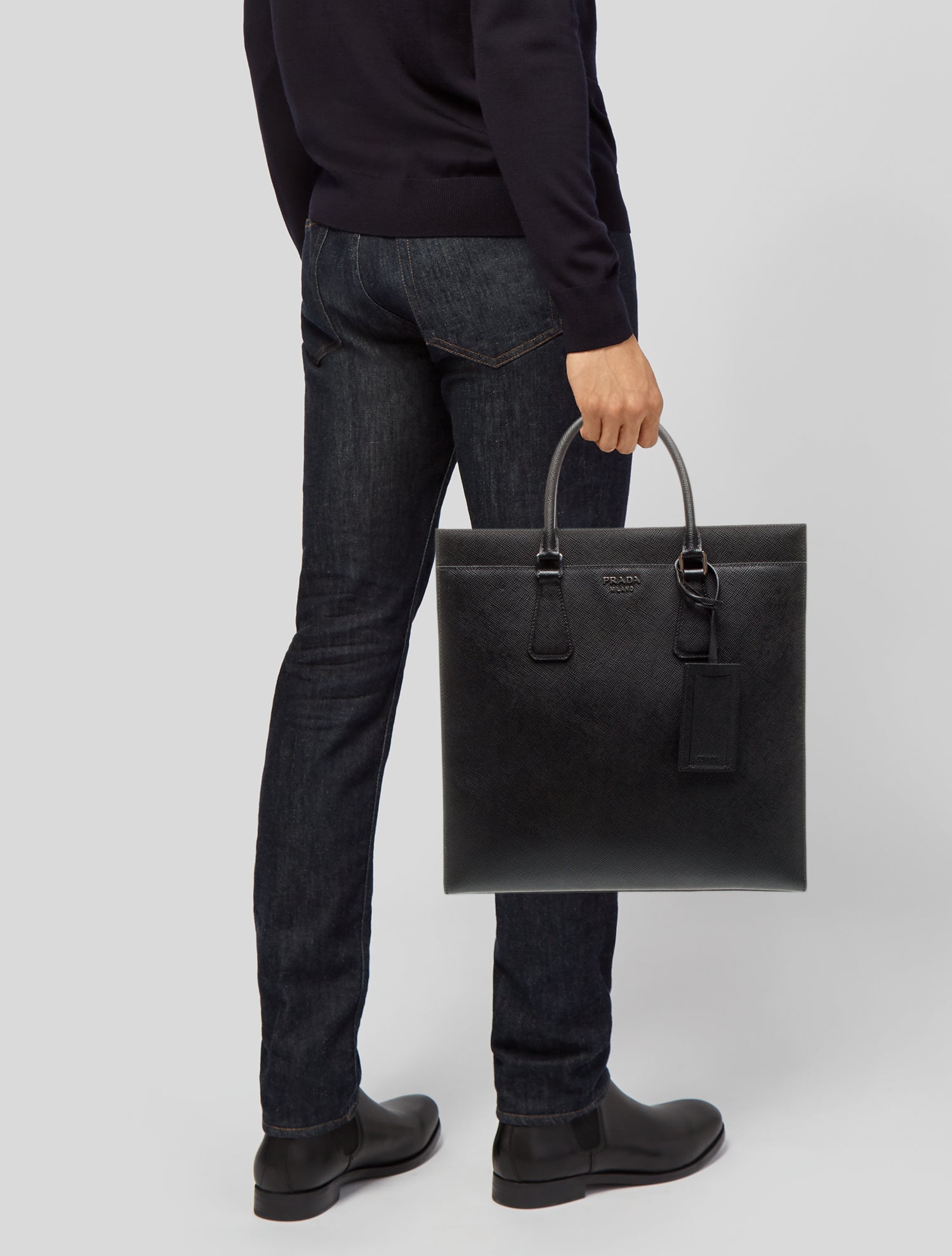 Prada Saffiano Lux Leather Tote