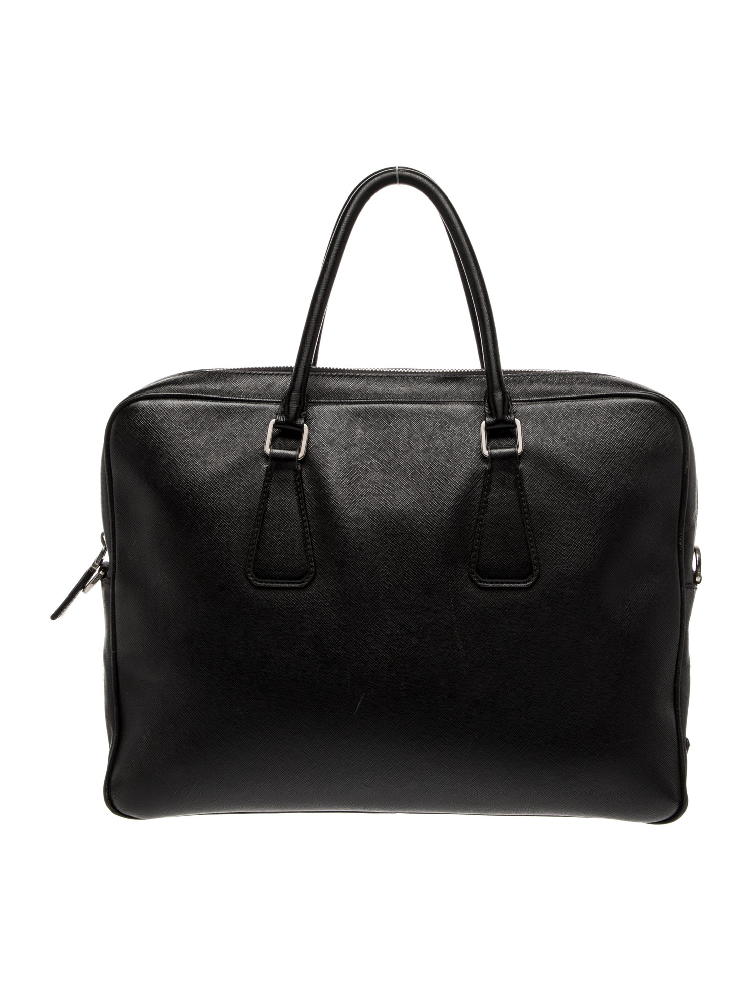 Prada Saffiano Leather Top Handle Bag