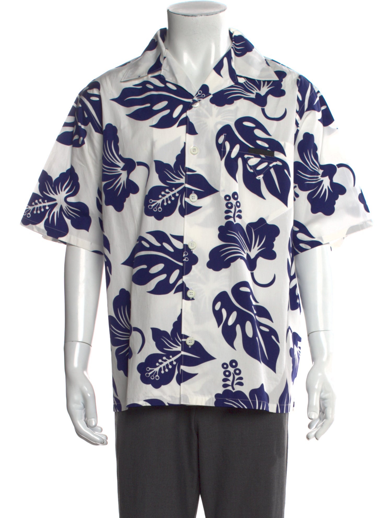 Prada 2022 Floral Print Shirt