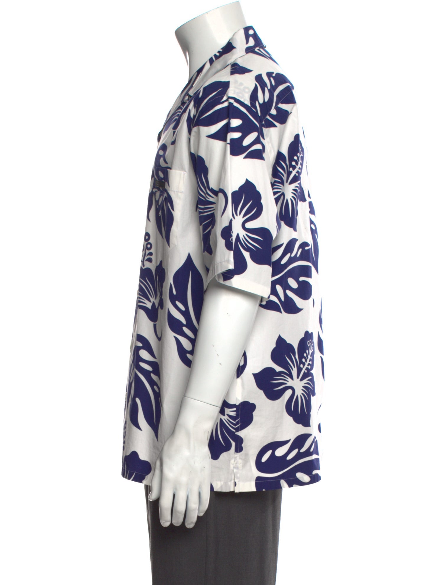 Prada 2022 Floral Print Shirt