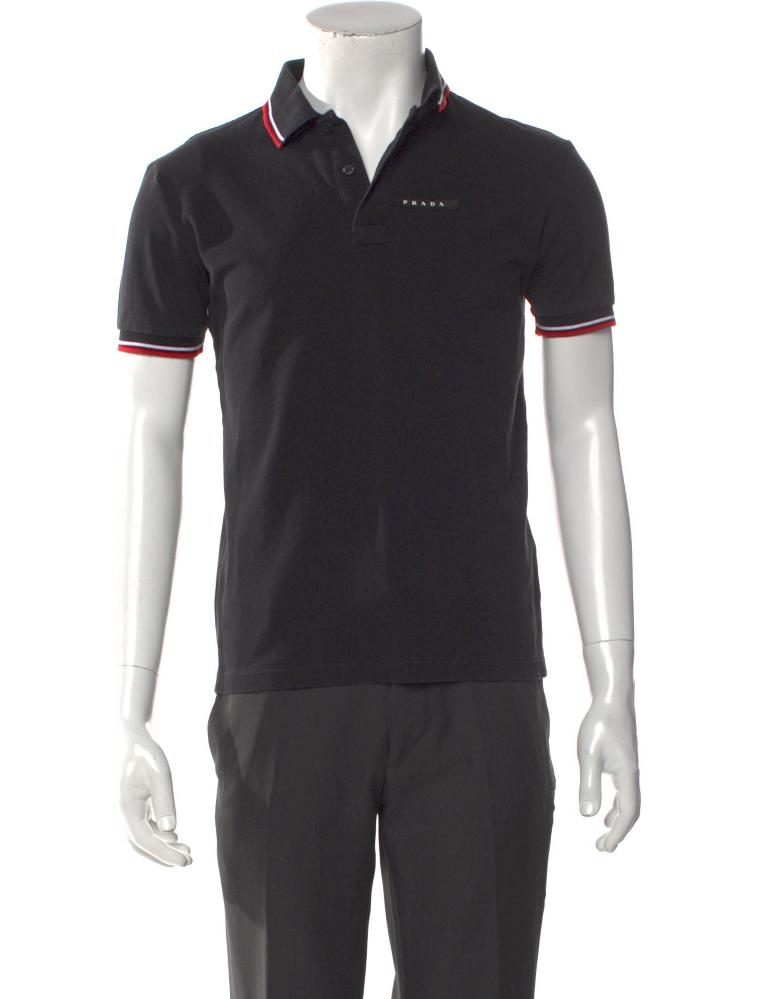 Prada 2021 Signature Logo Polo Shirt