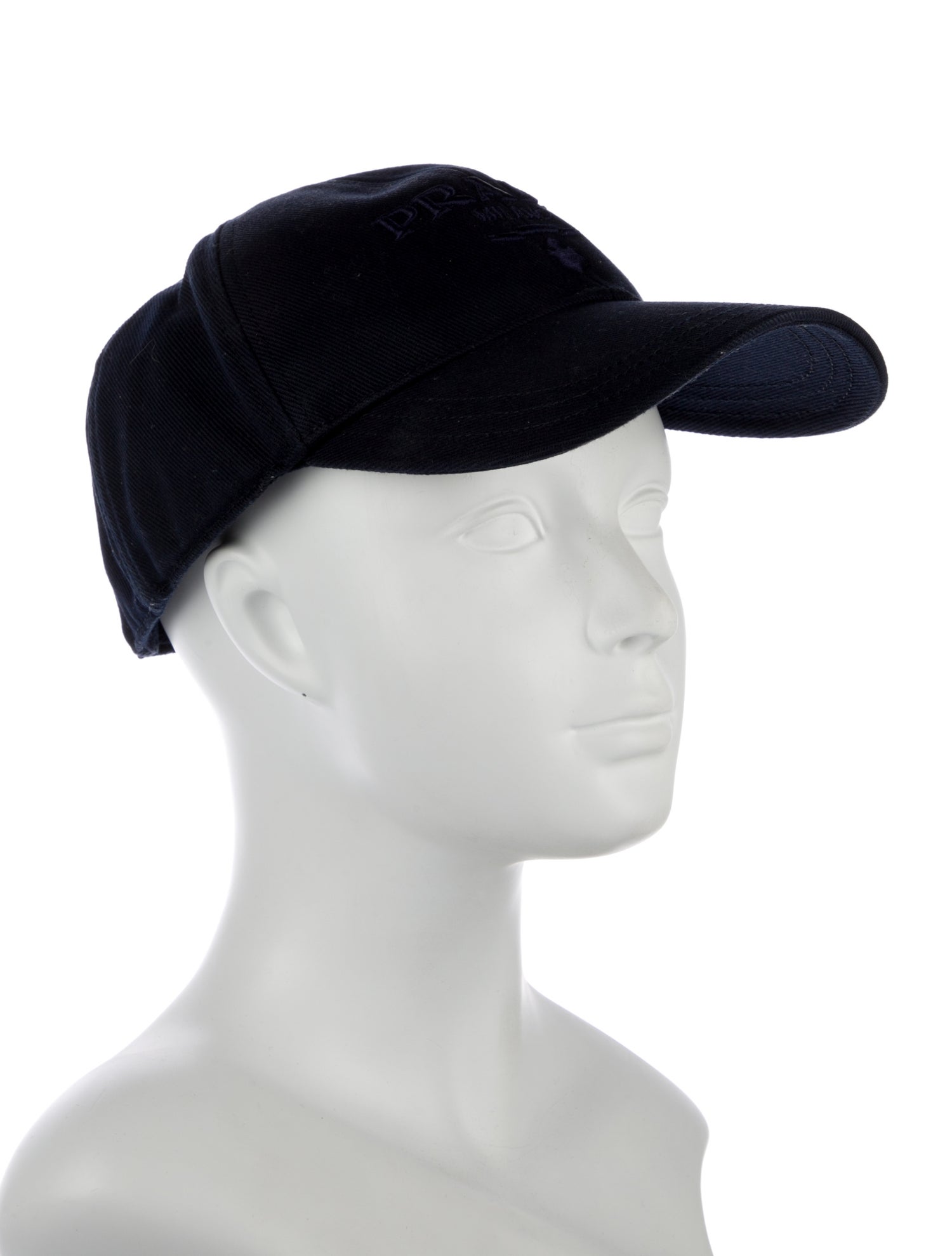 Prada Canvas Baseball Hat