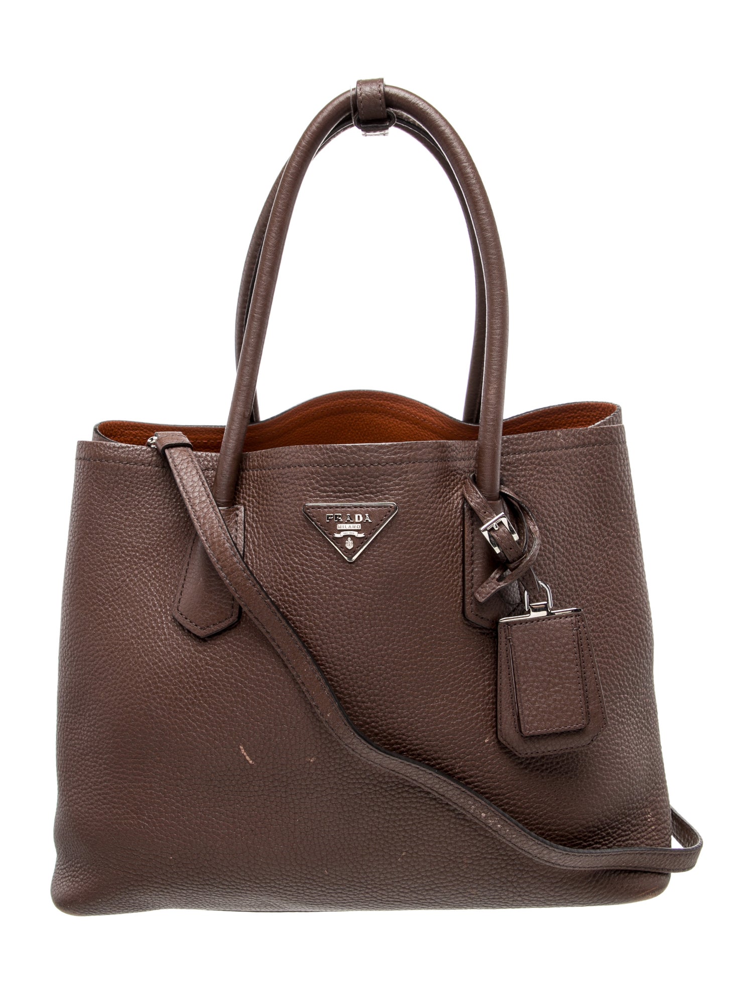 Prada Signature Double Bag Medium