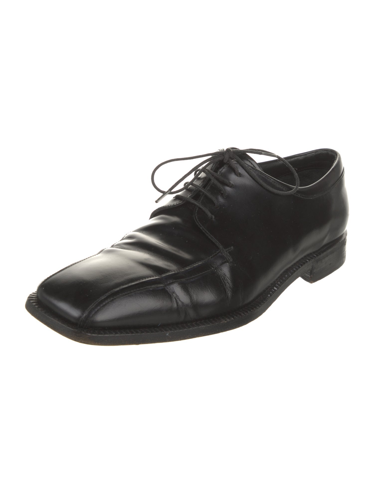 Prada Leather Derby Shoes