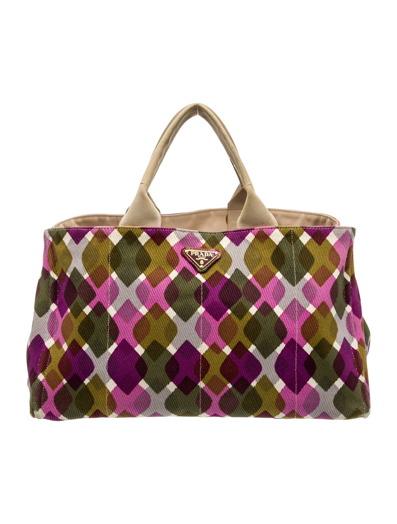 Prada Canvas Weekender Bag