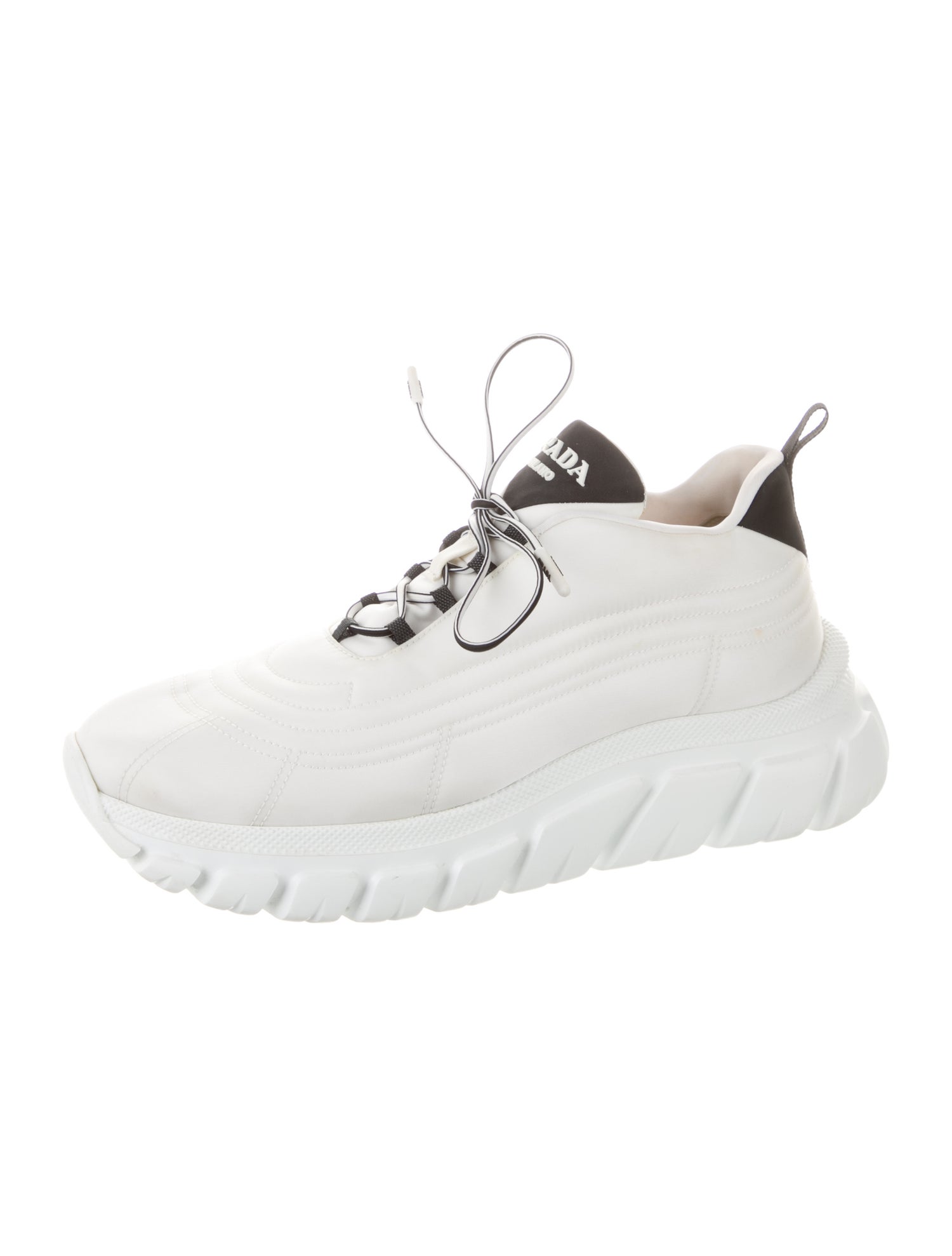 Prada Leather Sneakers