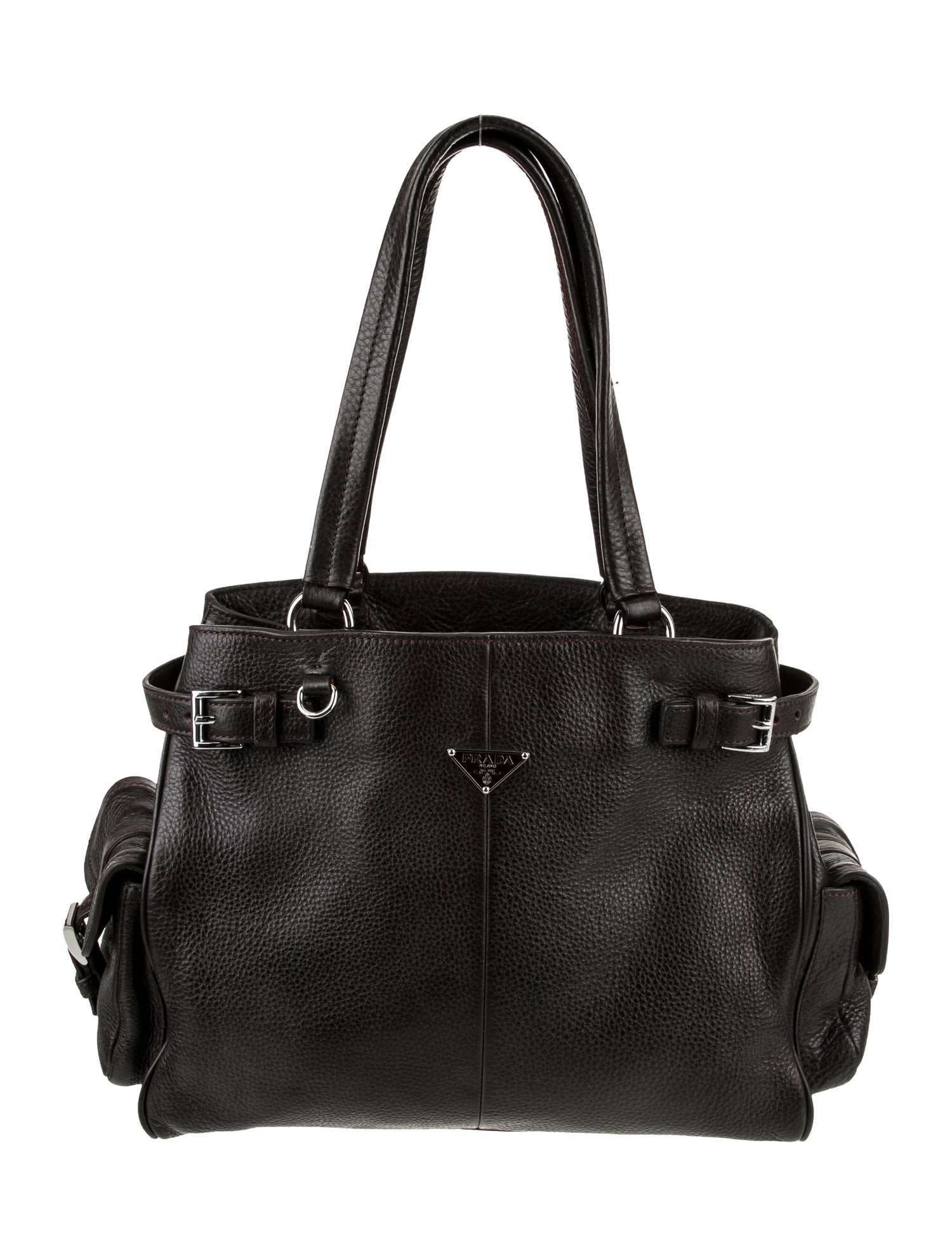 Prada Vitello Daino Leather Shoulder Bag