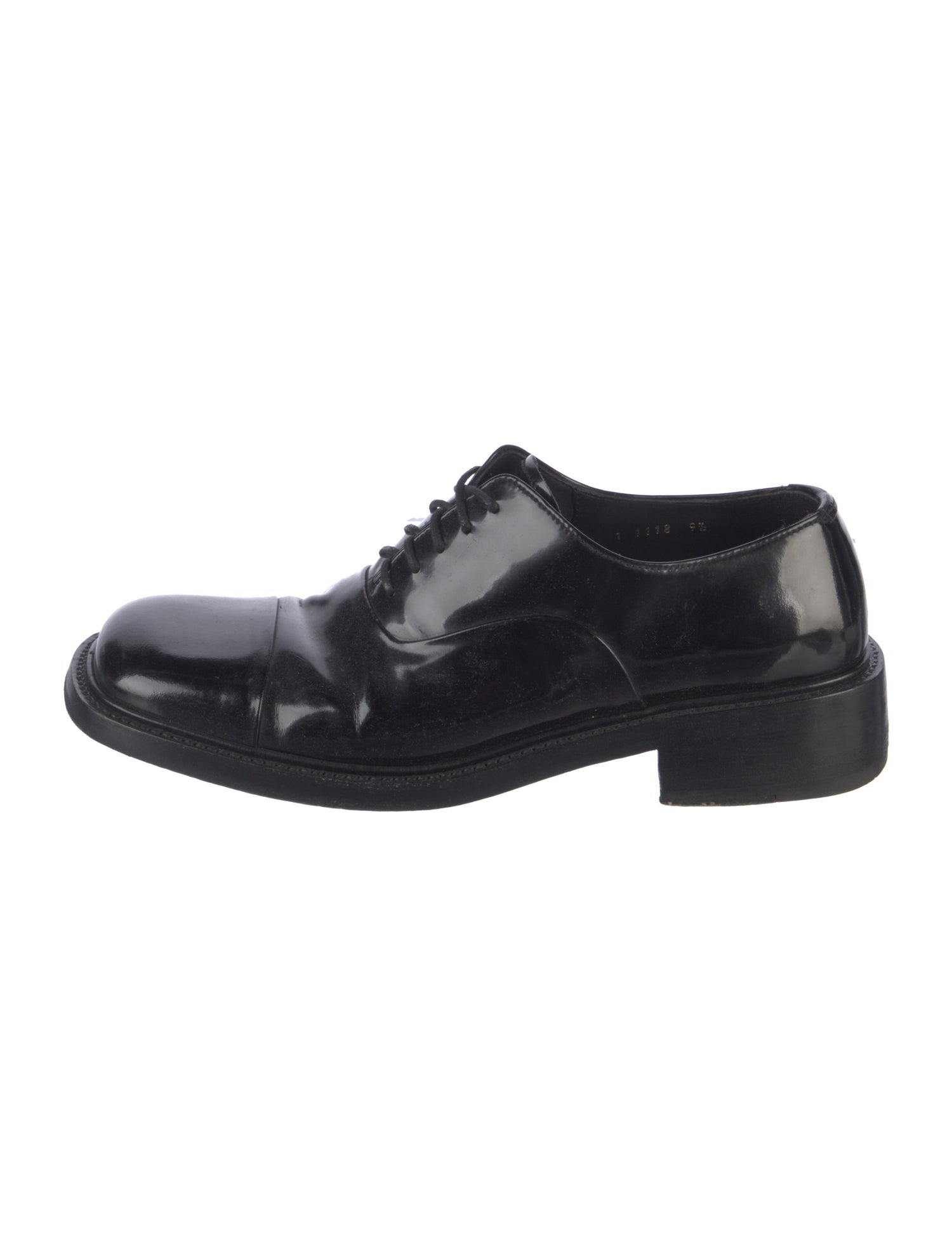 Prada Patent Leather Oxfords