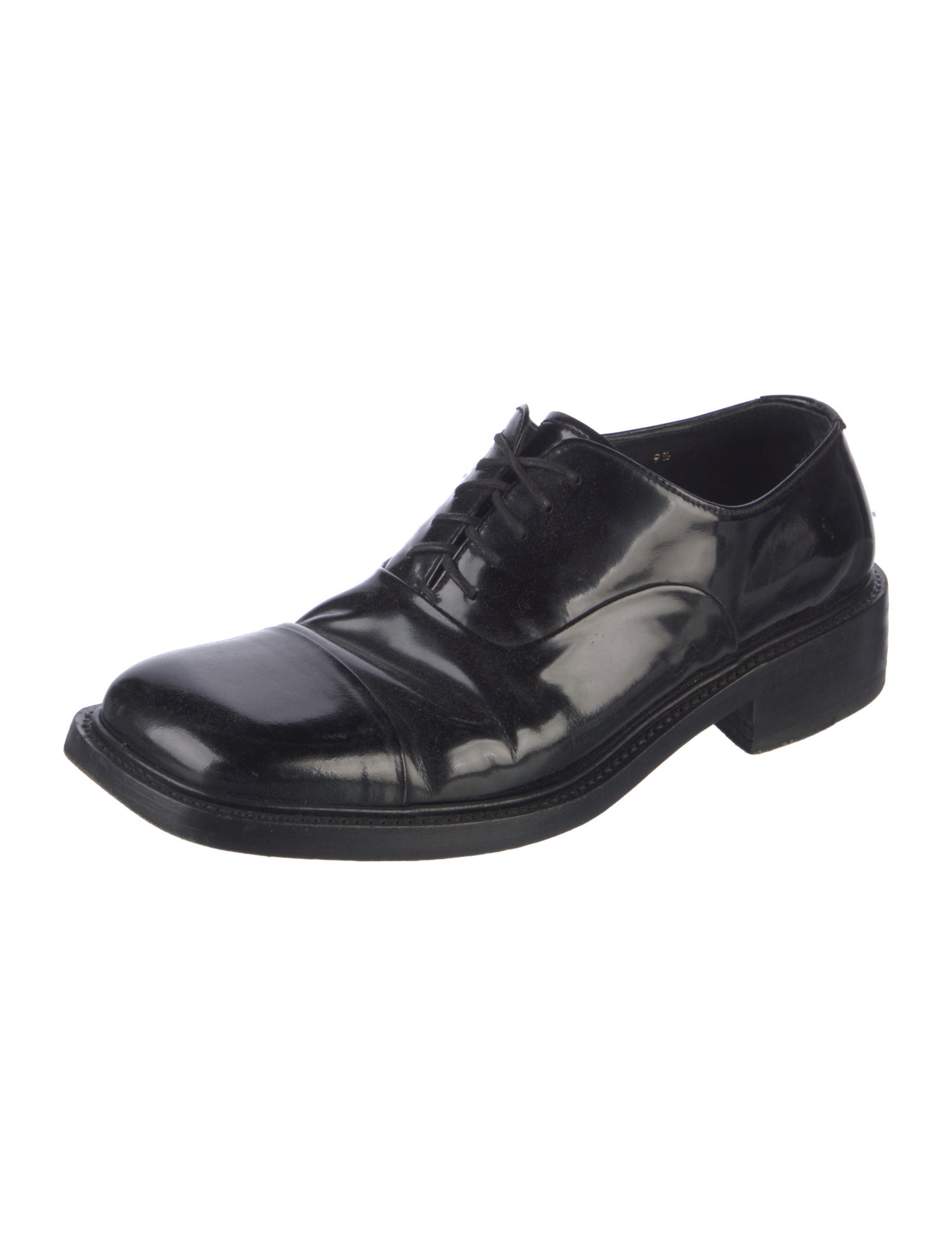 Prada Patent Leather Oxfords