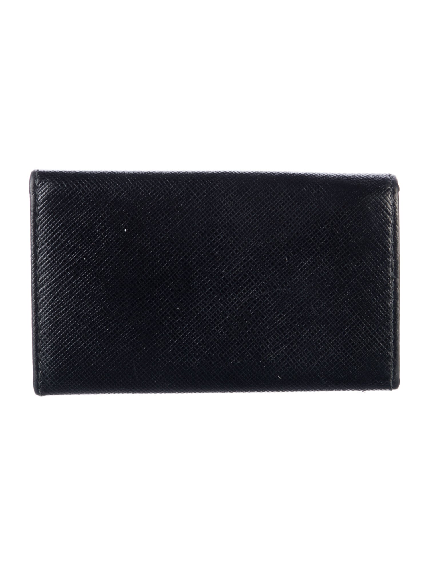 Prada Saffiano Leather Key Holder