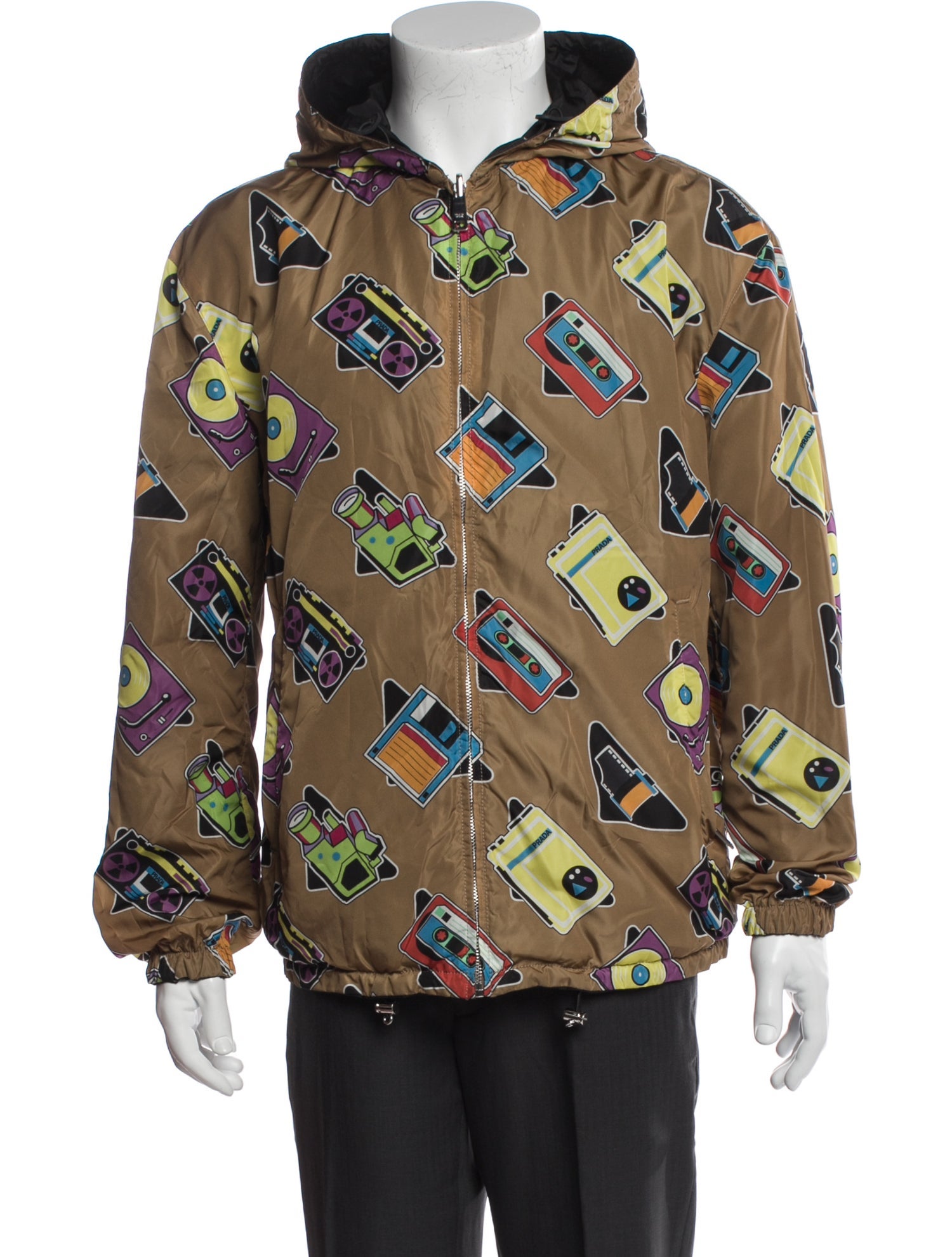 Prada 2020 Printed Parka