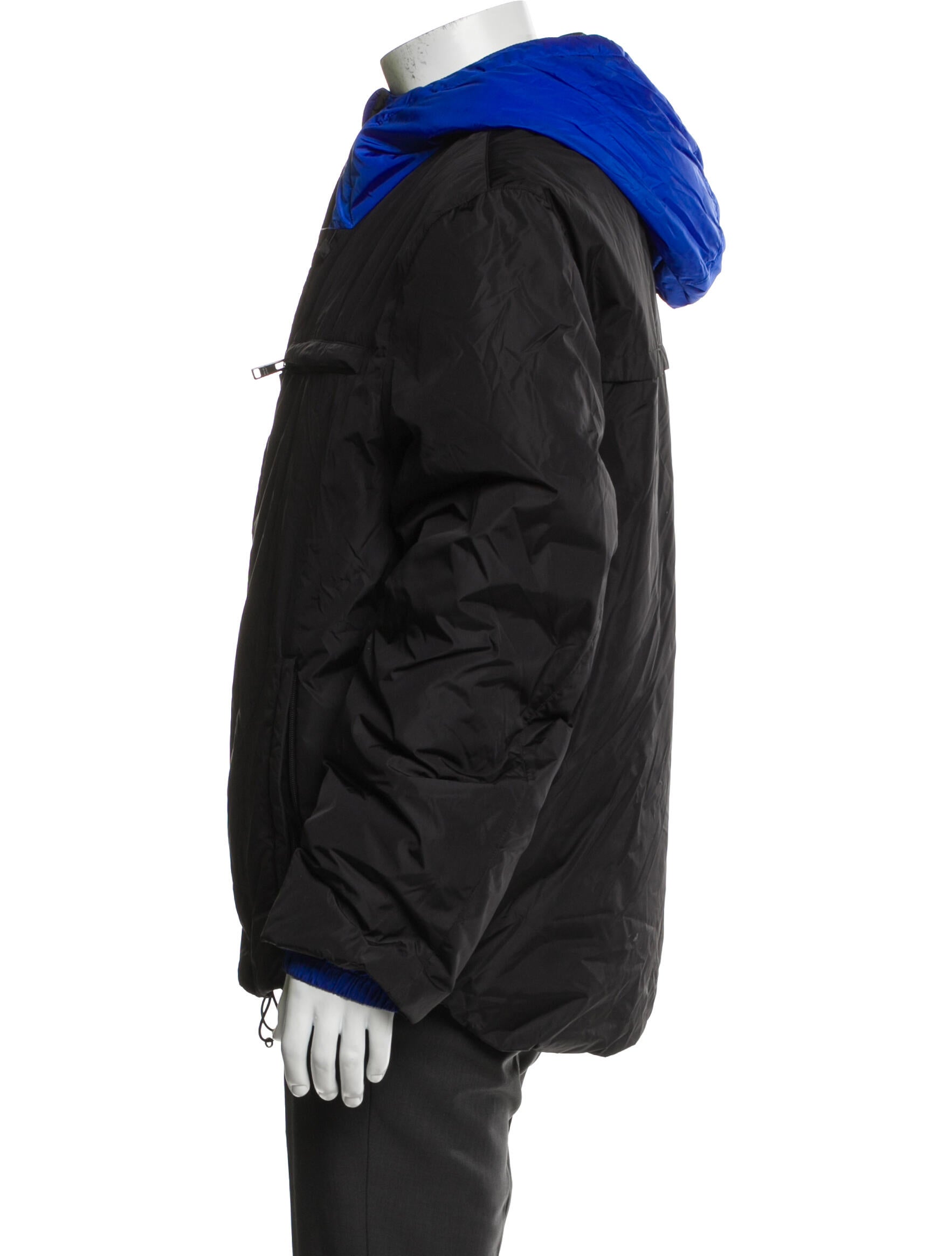 Prada 2018 Colorblock Pattern Windbreaker