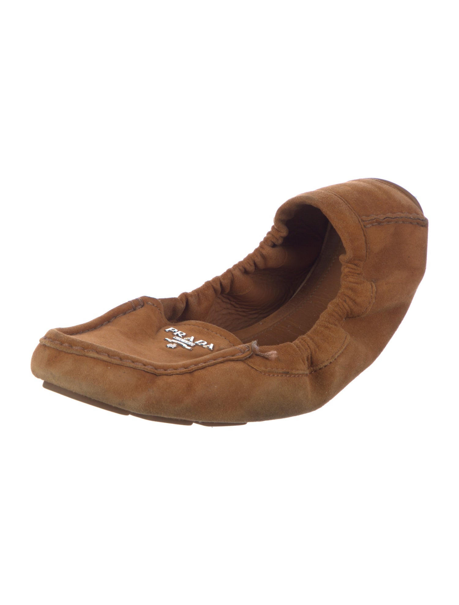 Prada Suede Flats