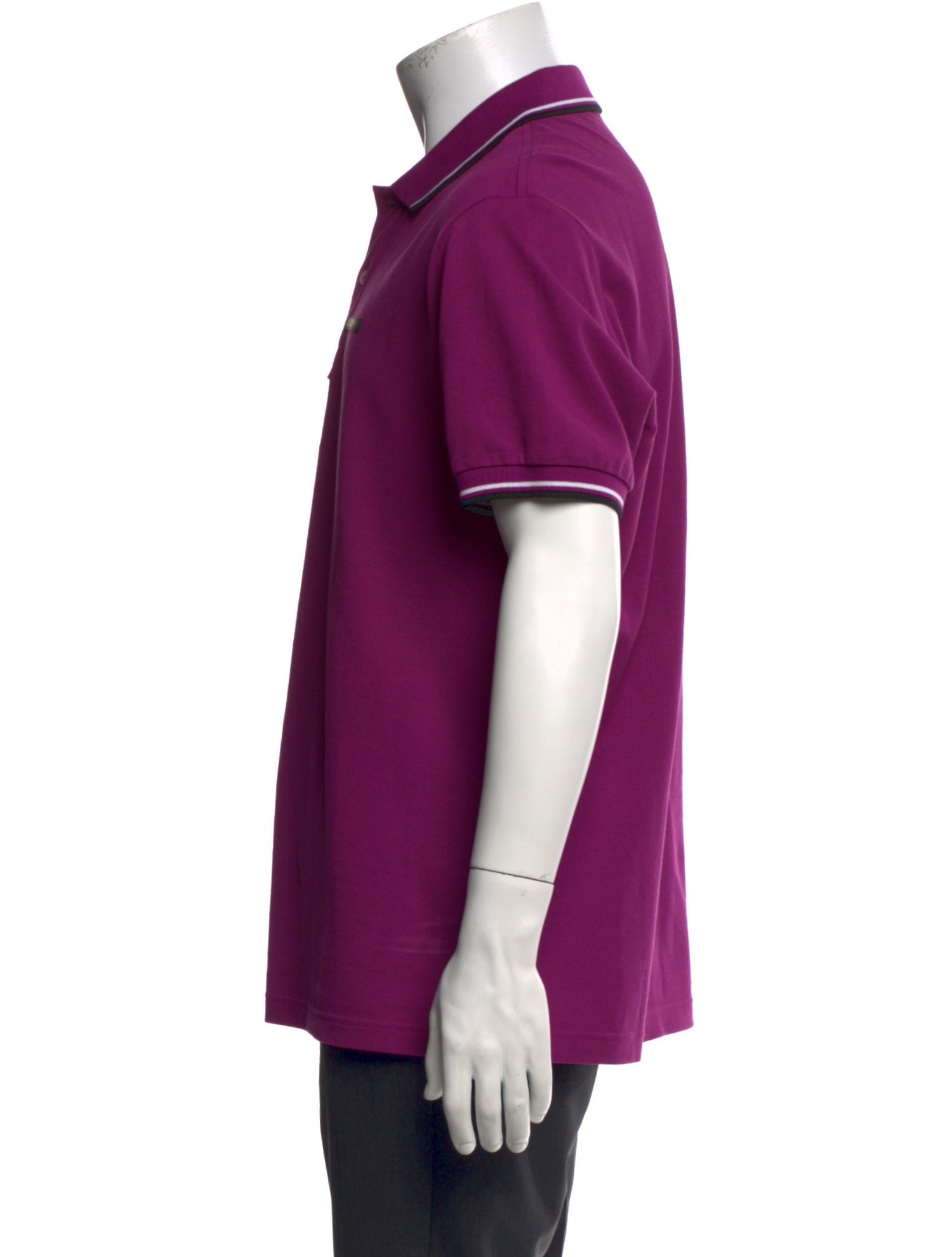 Prada 2019 Graphic Print Polo Shirt