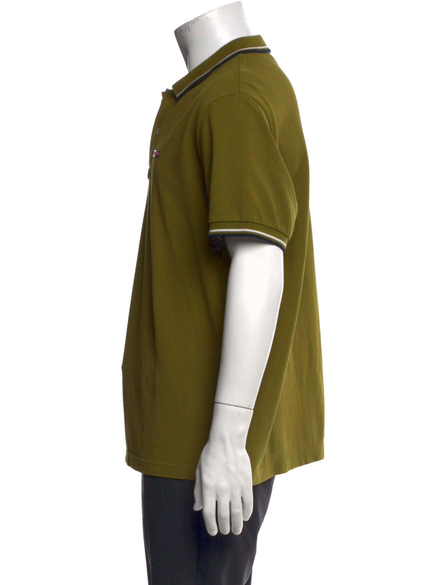 Prada 2018 Crew Neck Polo Shirt