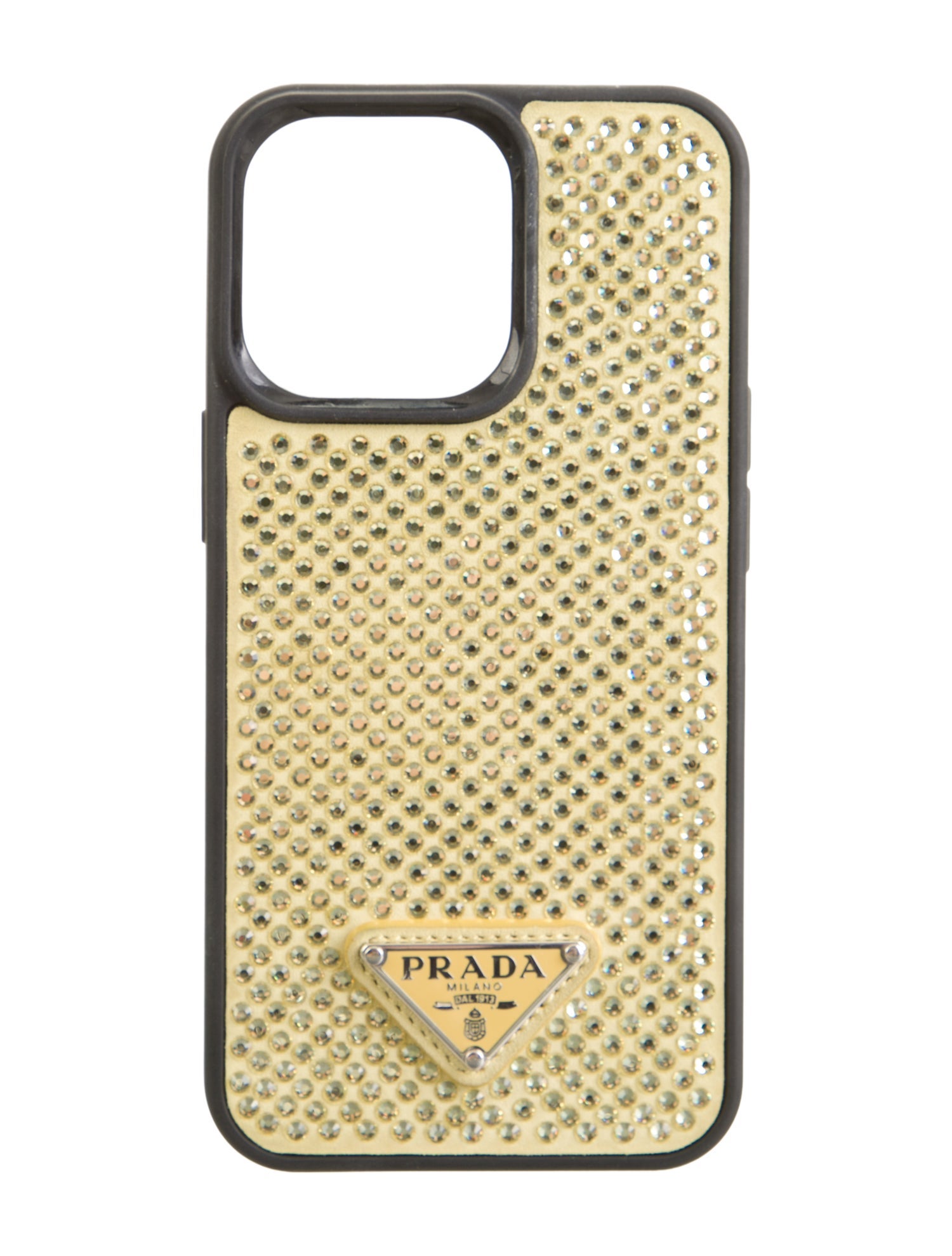 Prada iPhone 16 Crystal Embellished Case