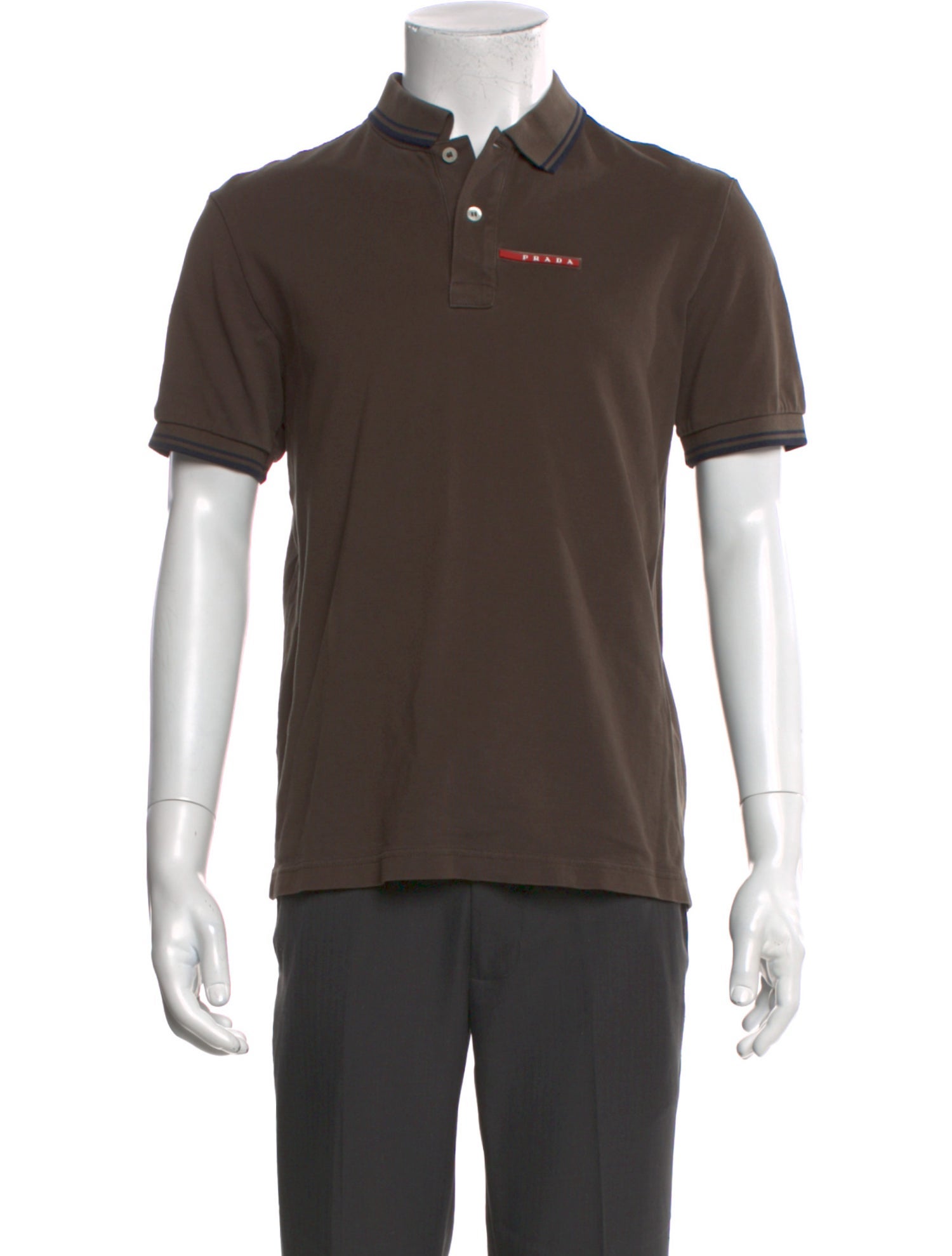 Prada 2015 Crew Neck Polo Shirt