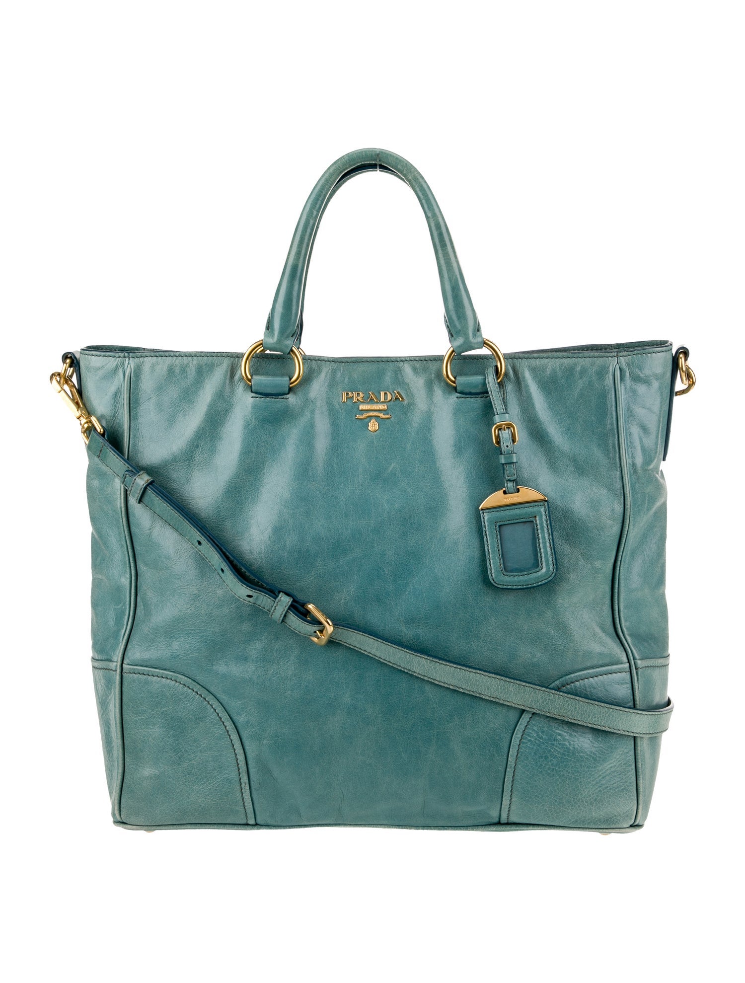 Prada Signature Top Handle Bag