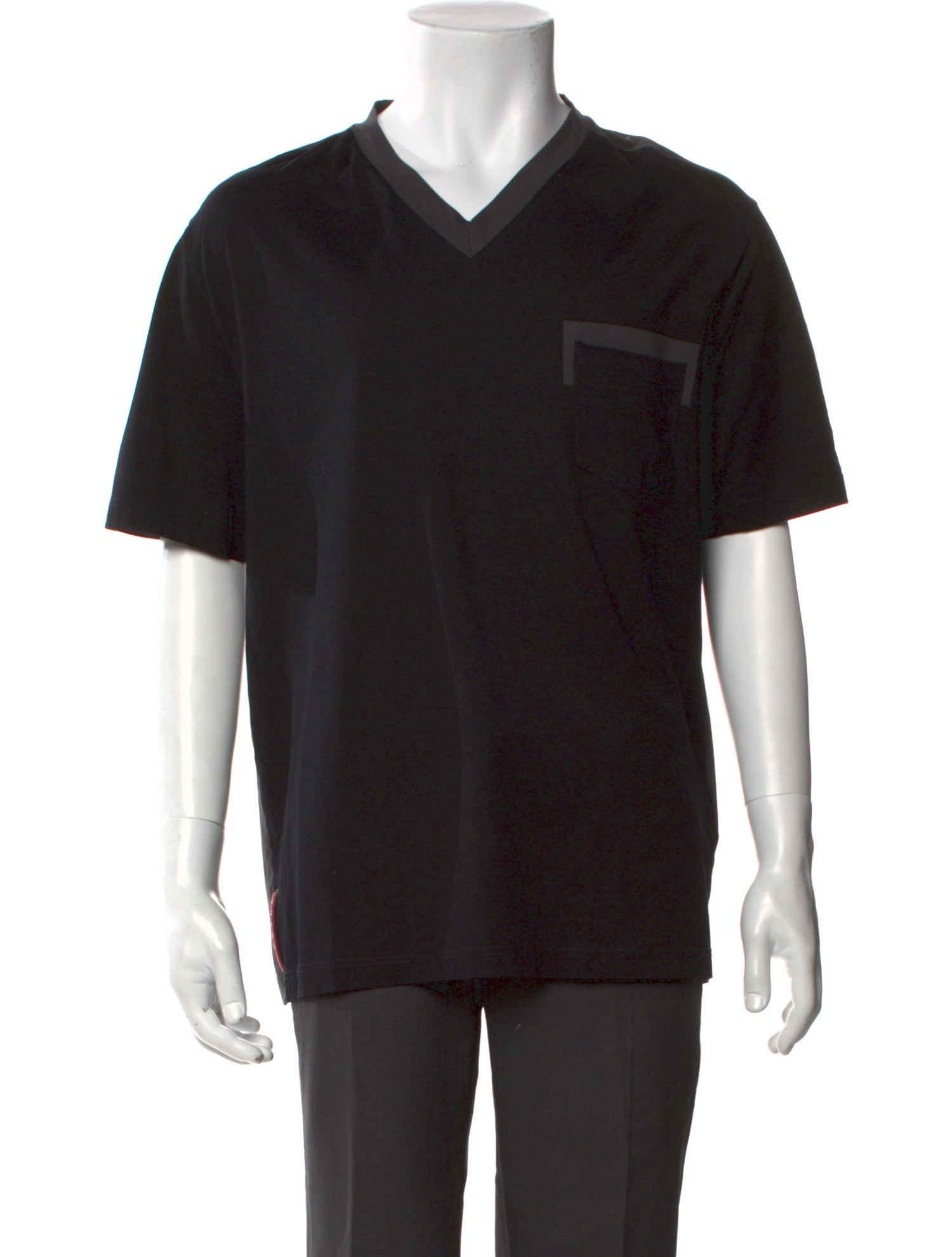 Prada 2015 V-Neck T-Shirt