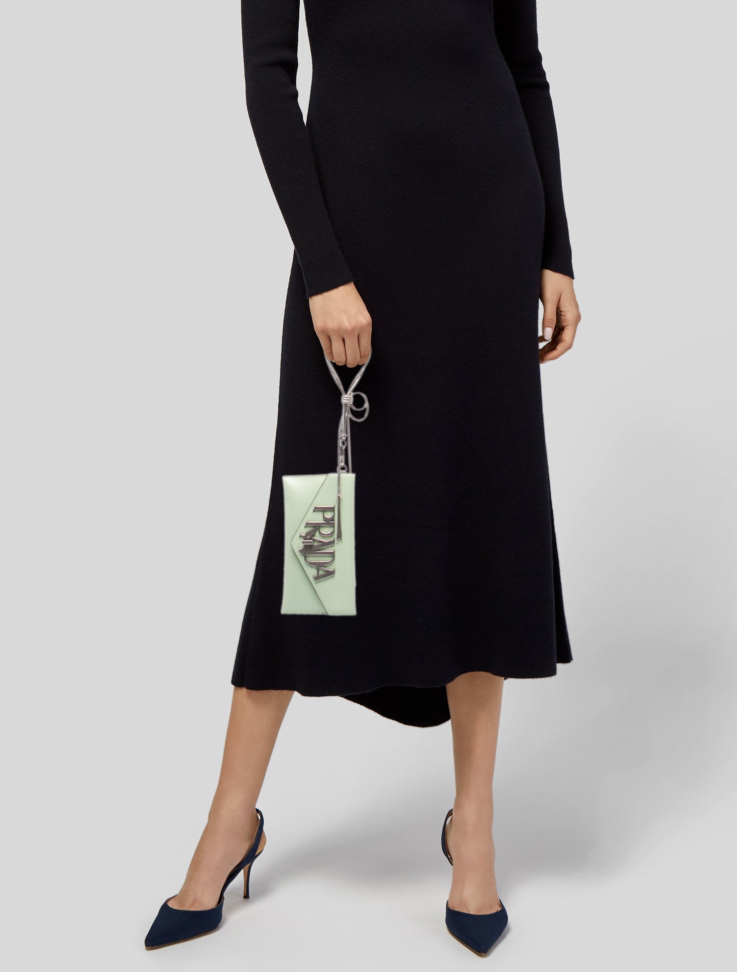 Prada Spazzolato Leather Crossbody Bag Small