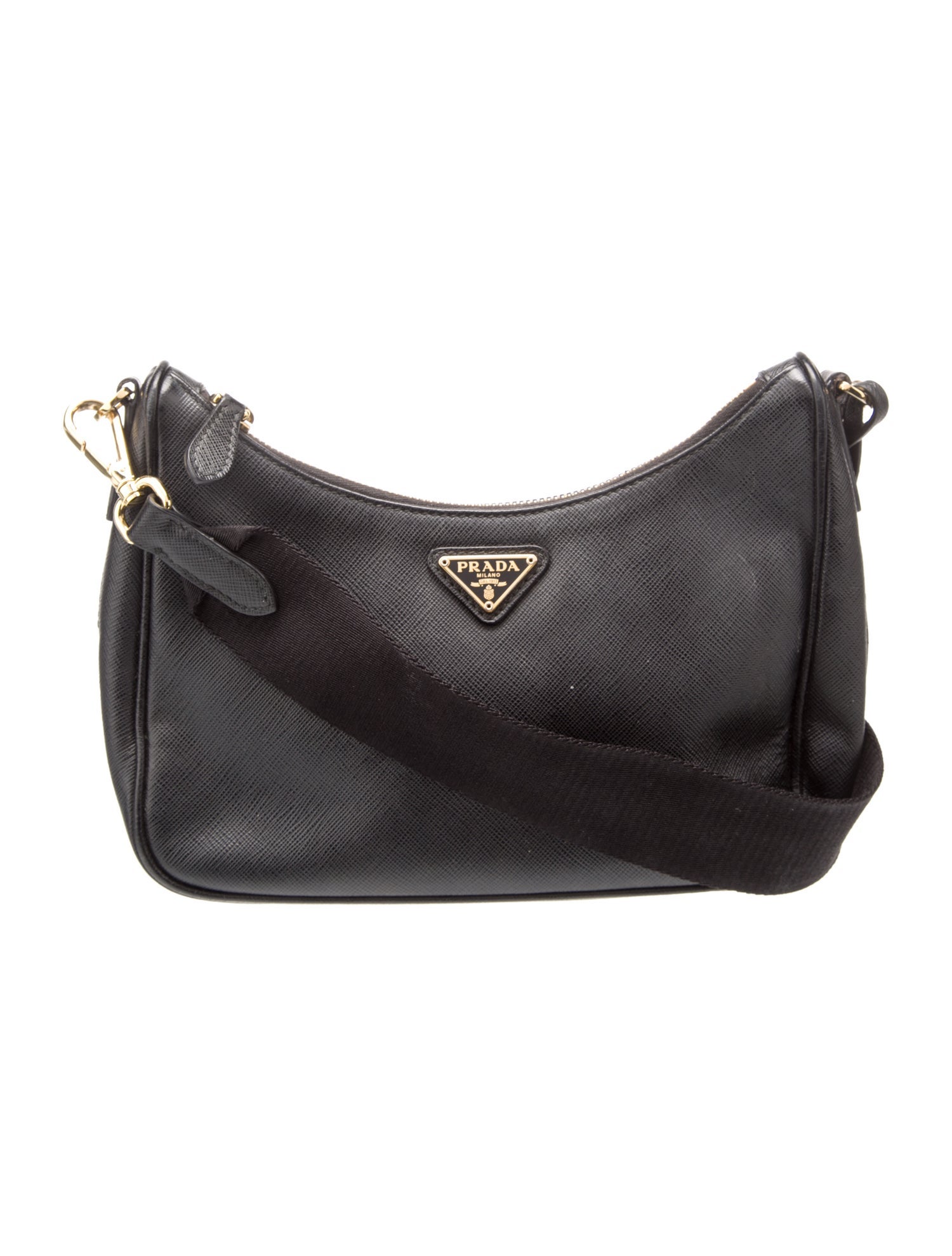 Prada Enameled Metal Triangle Re-Edition 2005