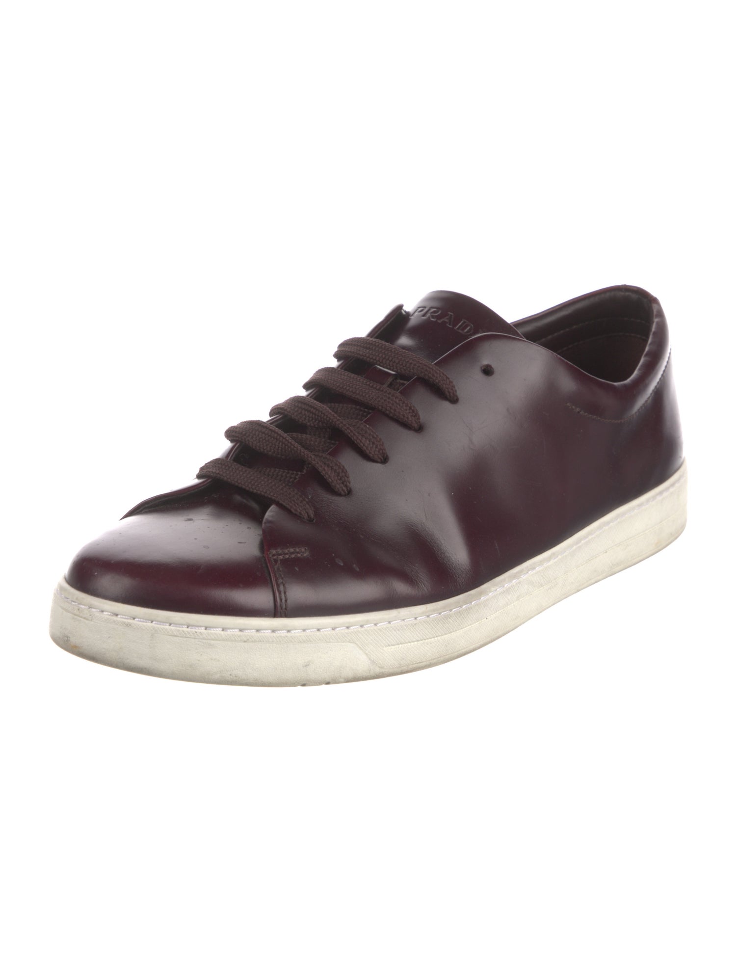 Prada Leather Sneakers