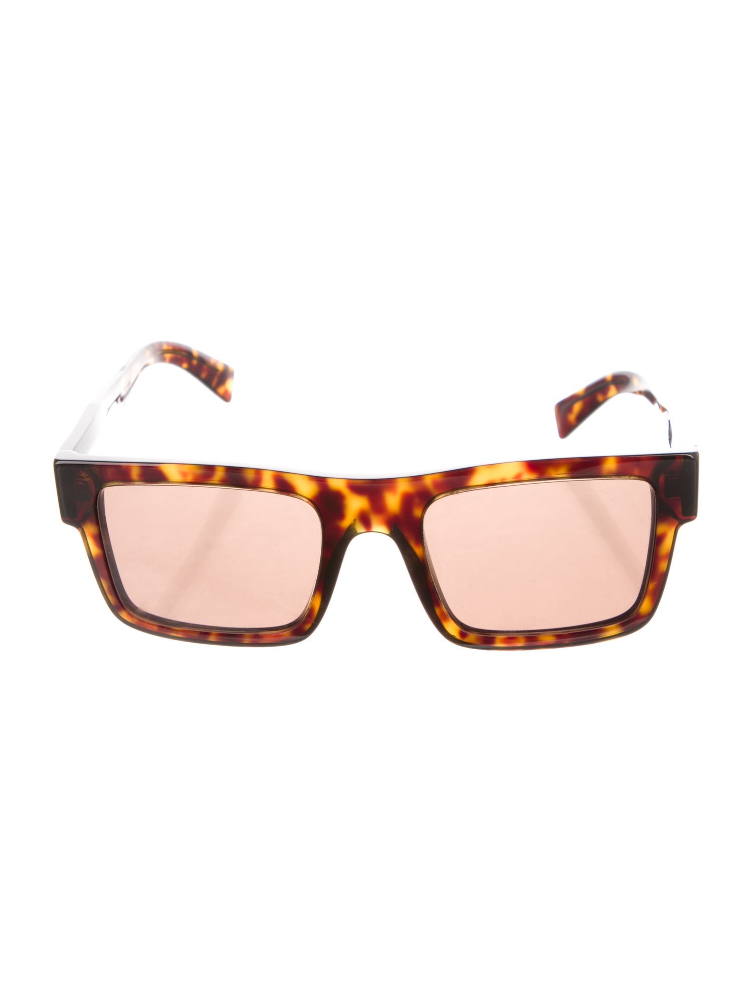 Prada Square Tinted Sunglasses