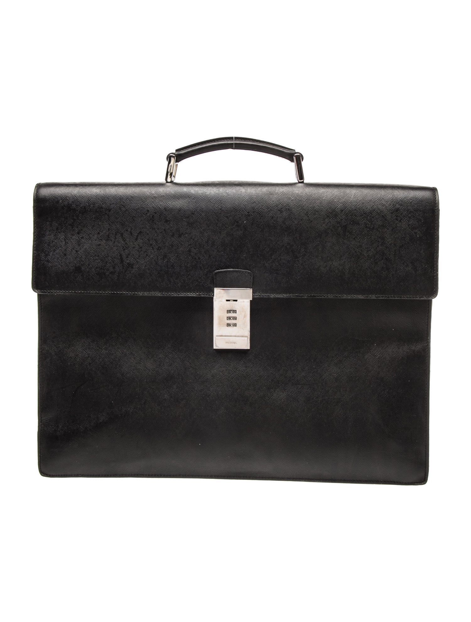 Prada Saffiano Lux Leather Briefcase