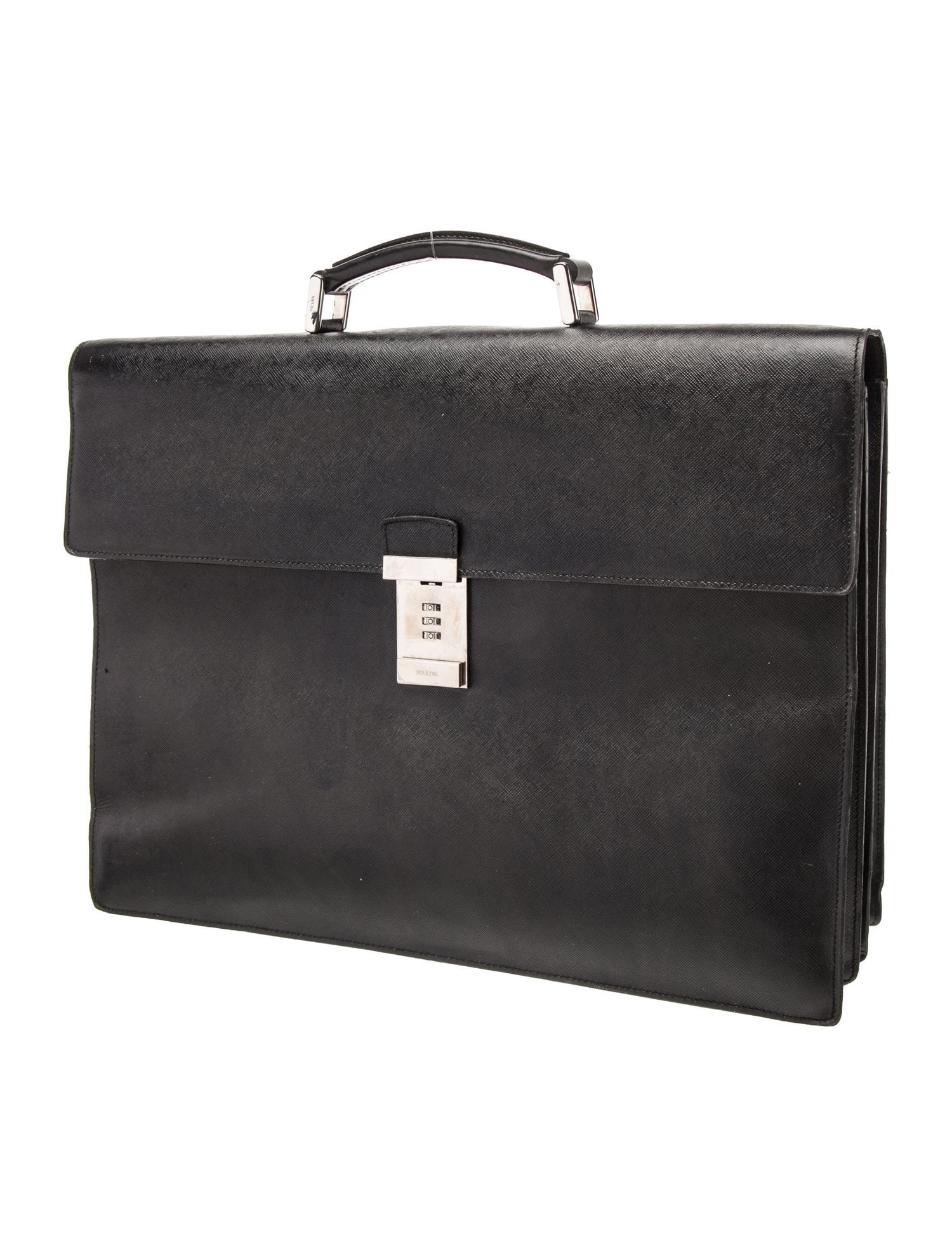 Prada Saffiano Lux Leather Briefcase