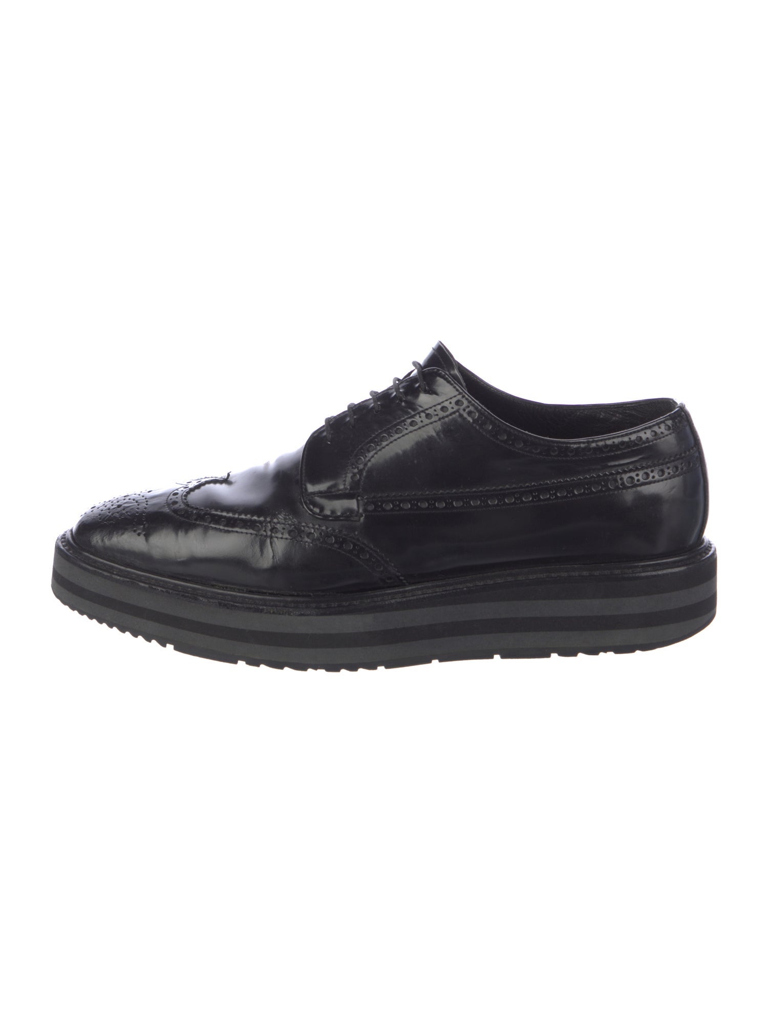 Prada Patent Leather Brogues
