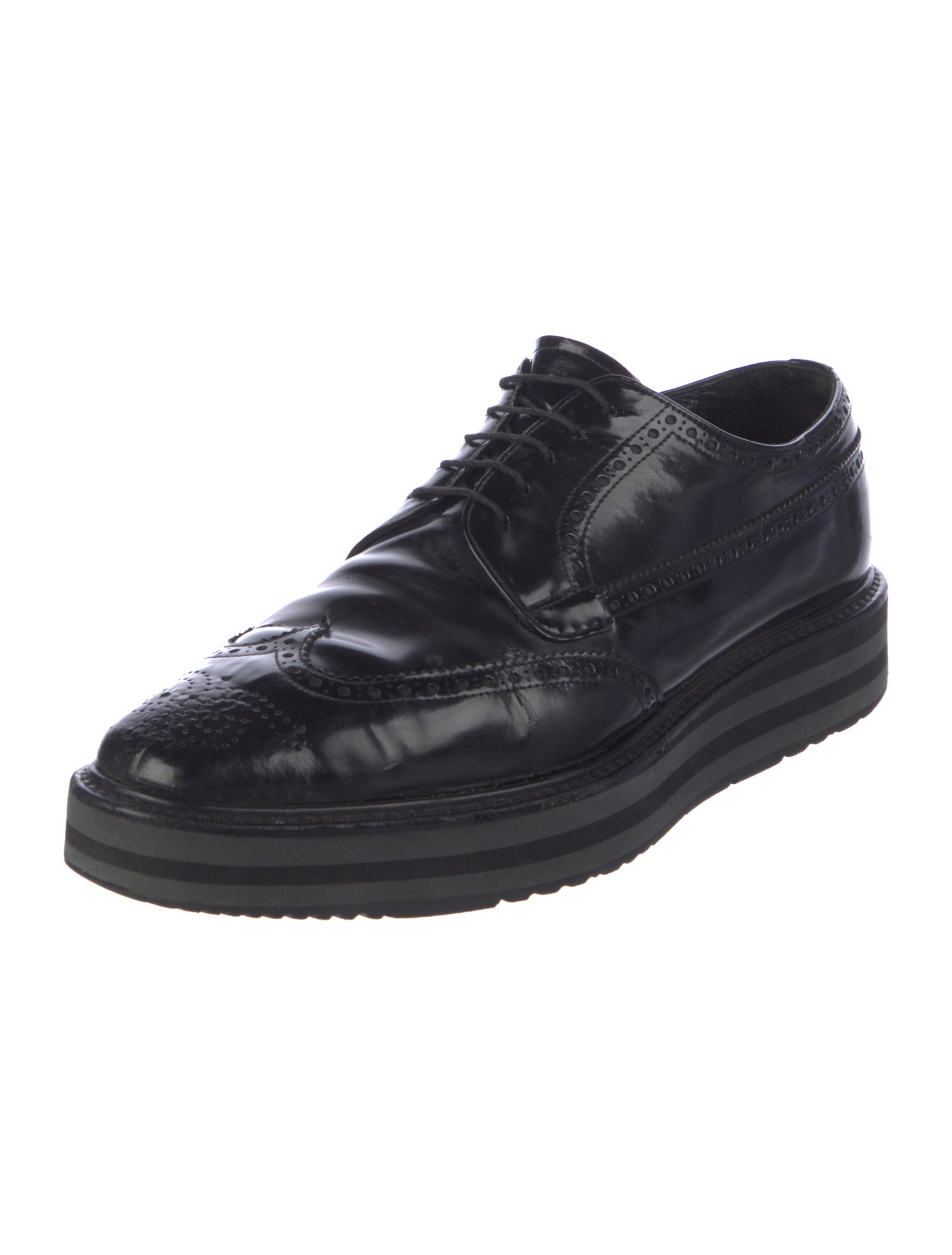 Prada Patent Leather Brogues