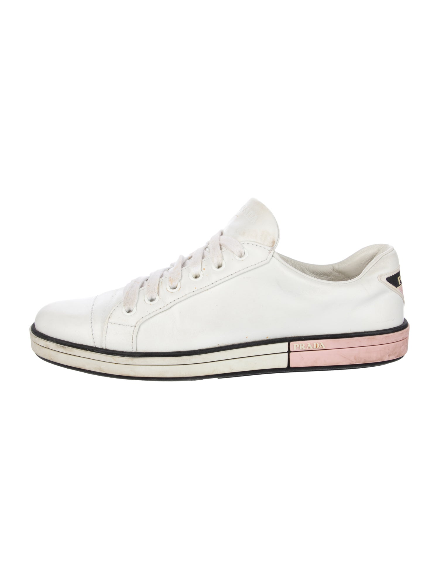 Prada Leather Sneakers