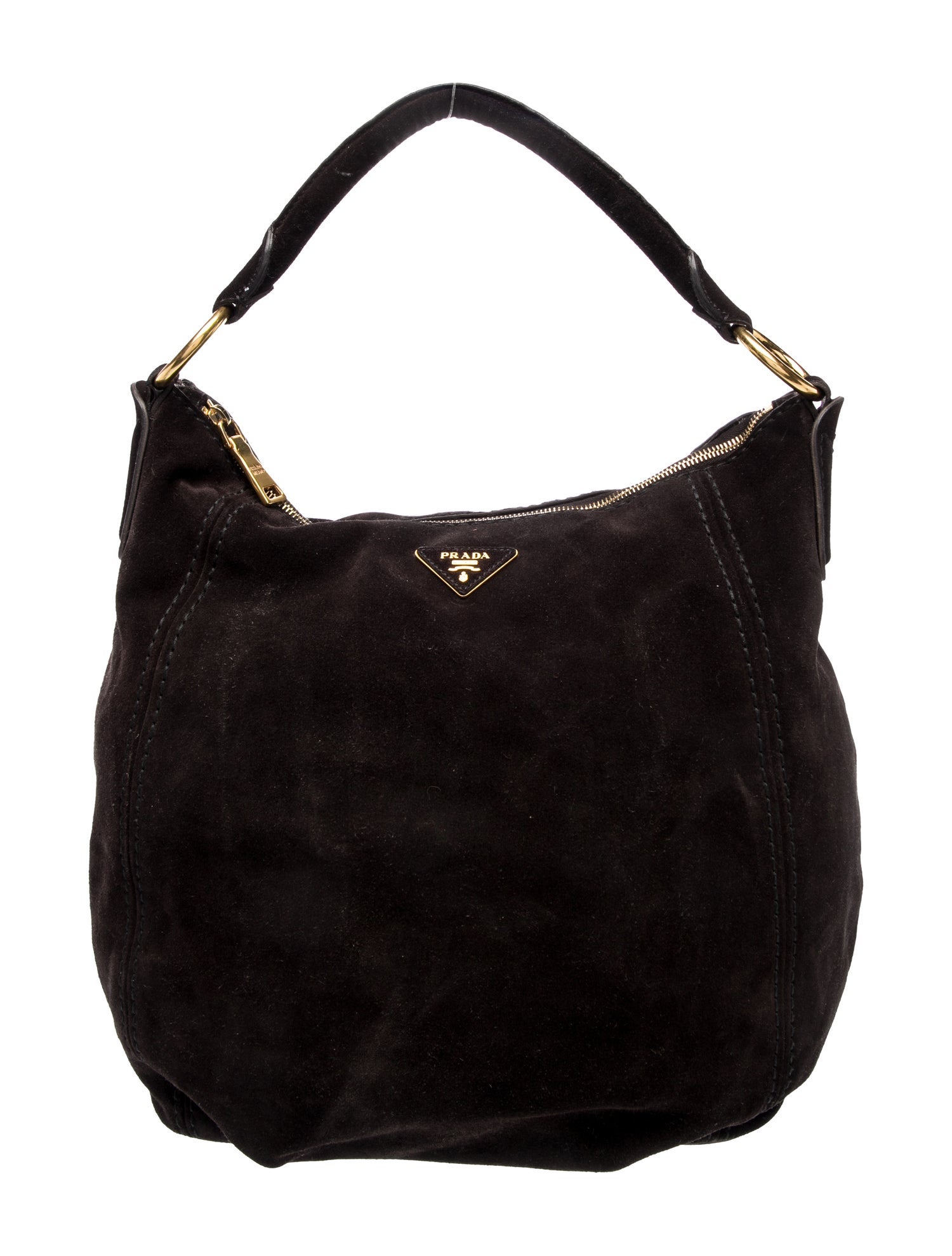 Prada Suede Hobo