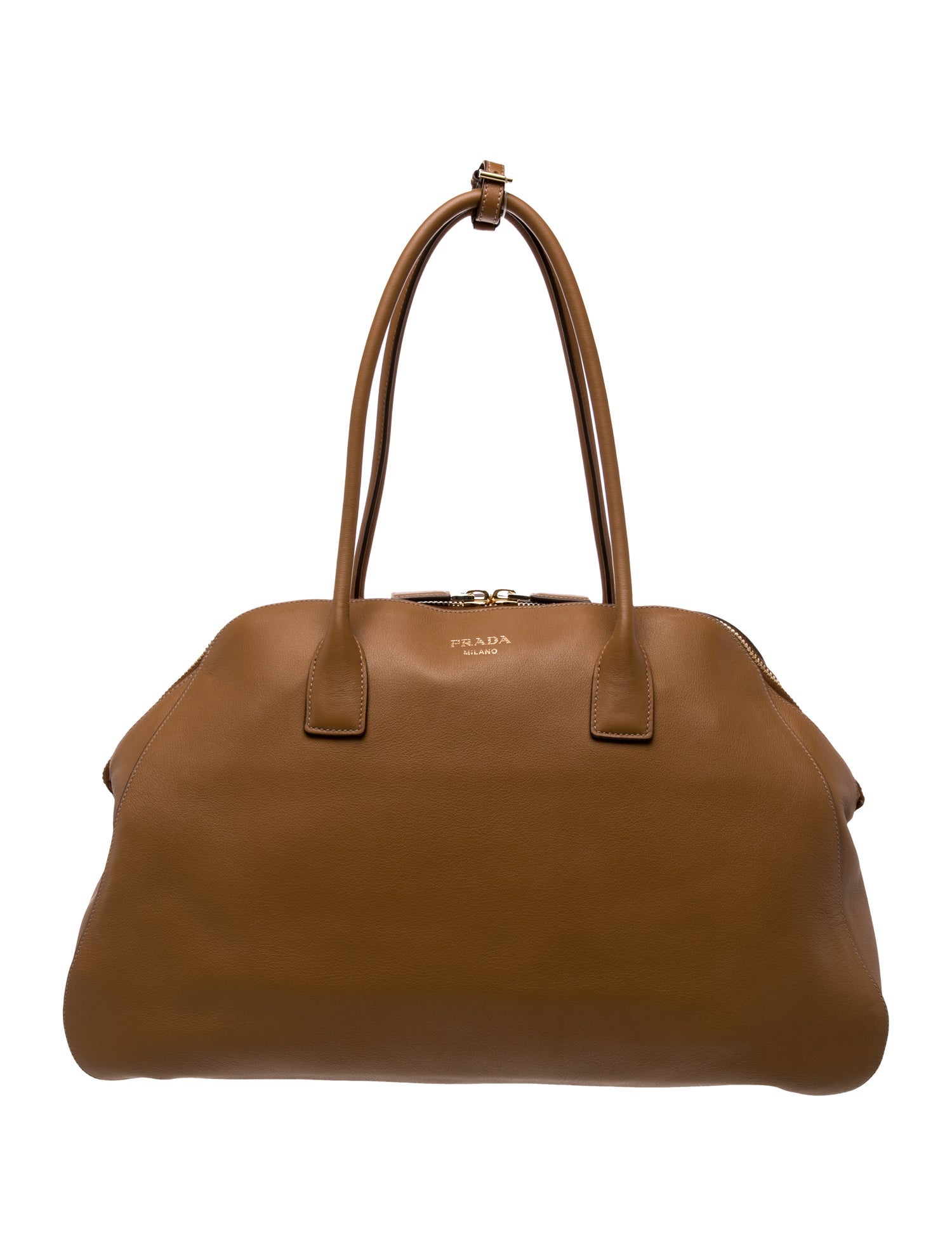 Prada Leather Bauletto Large