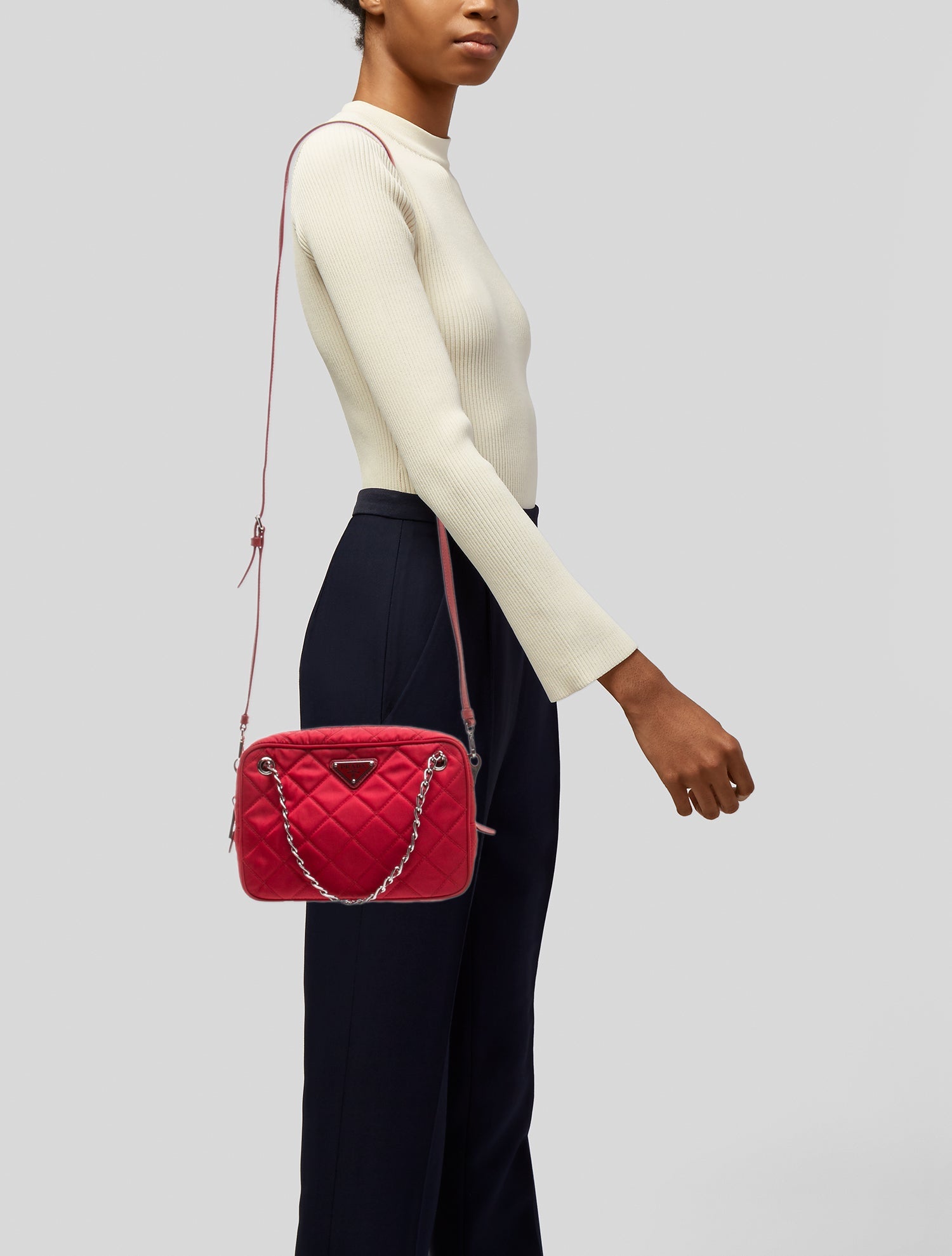 Prada Quilted Bauletto