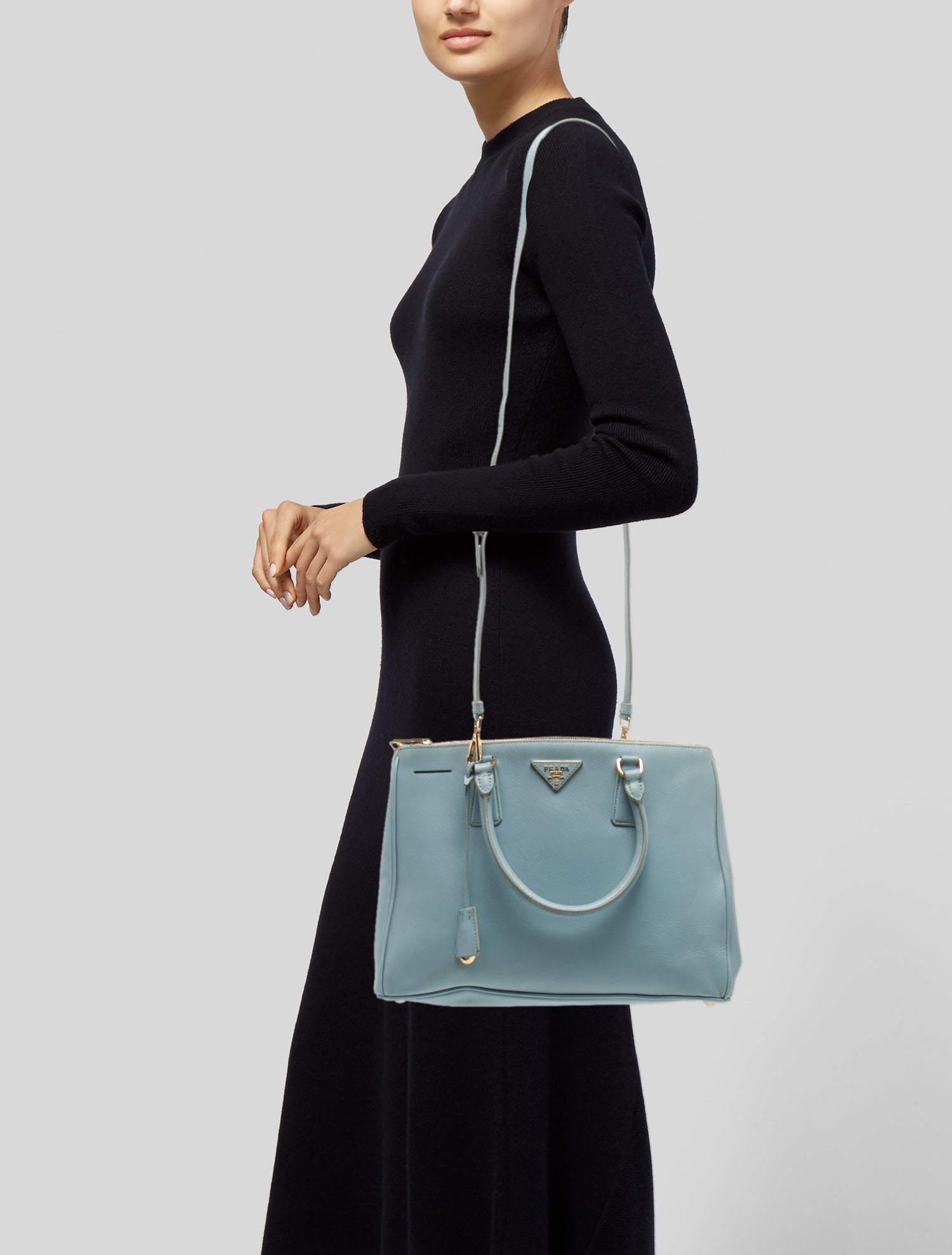 Prada Saffiano Leather Galleria Tote Large