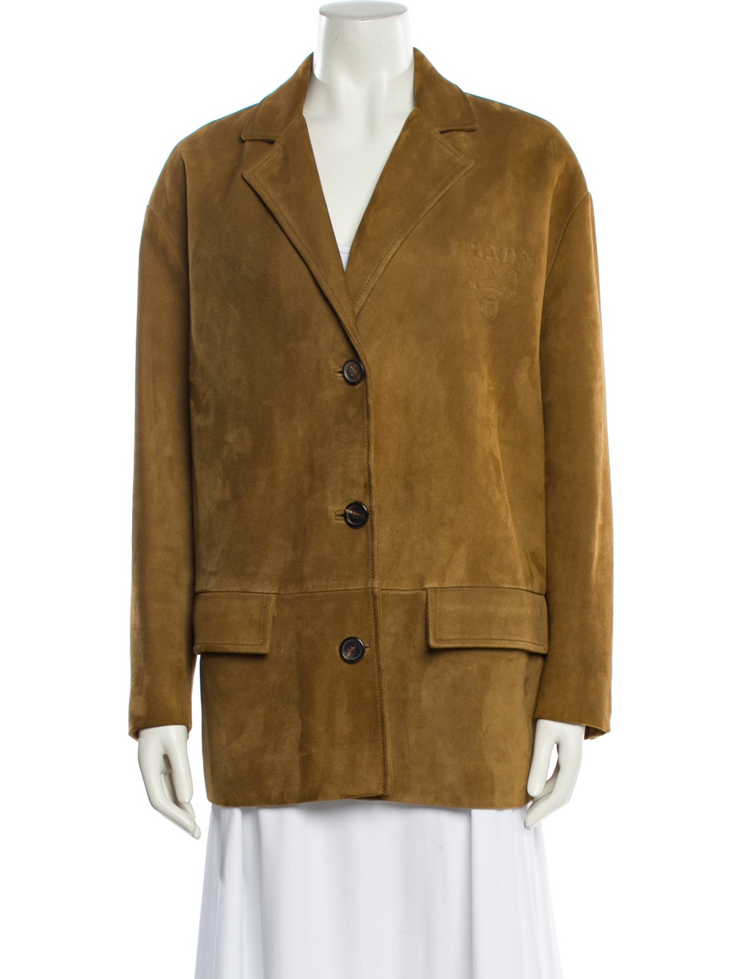 Prada 2022 Suede Blazer