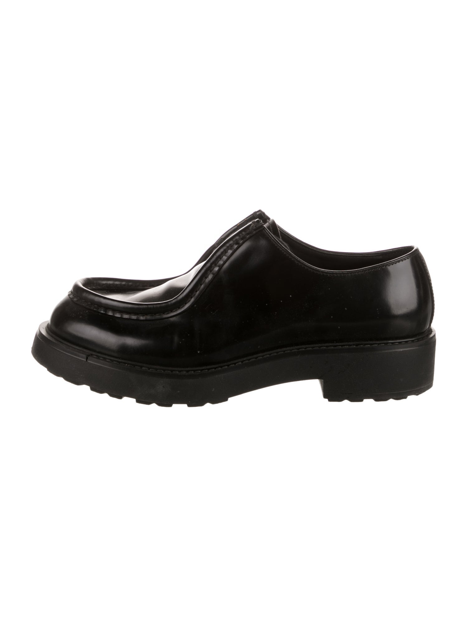 Prada Patent Leather Dress Loafers