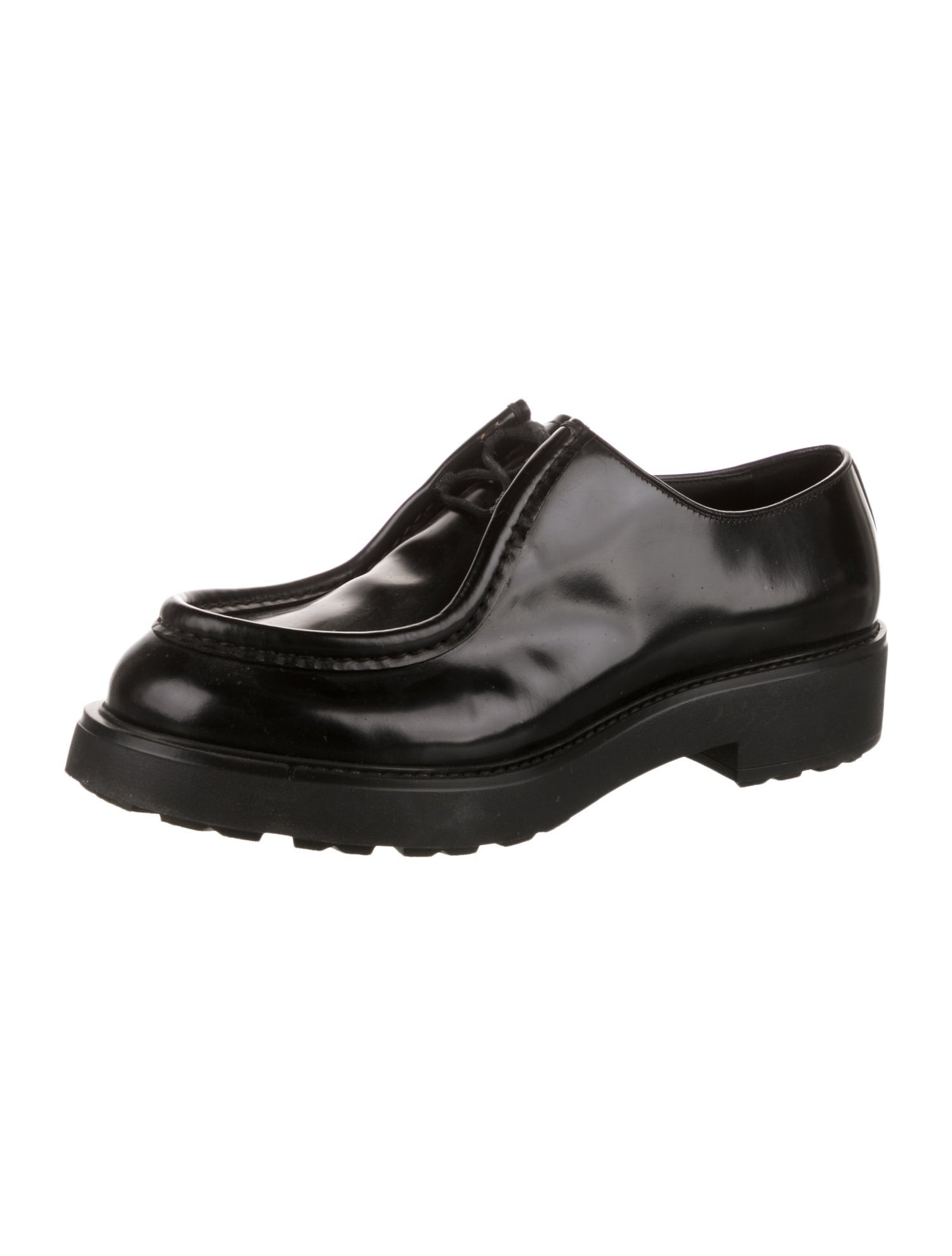Prada Patent Leather Dress Loafers