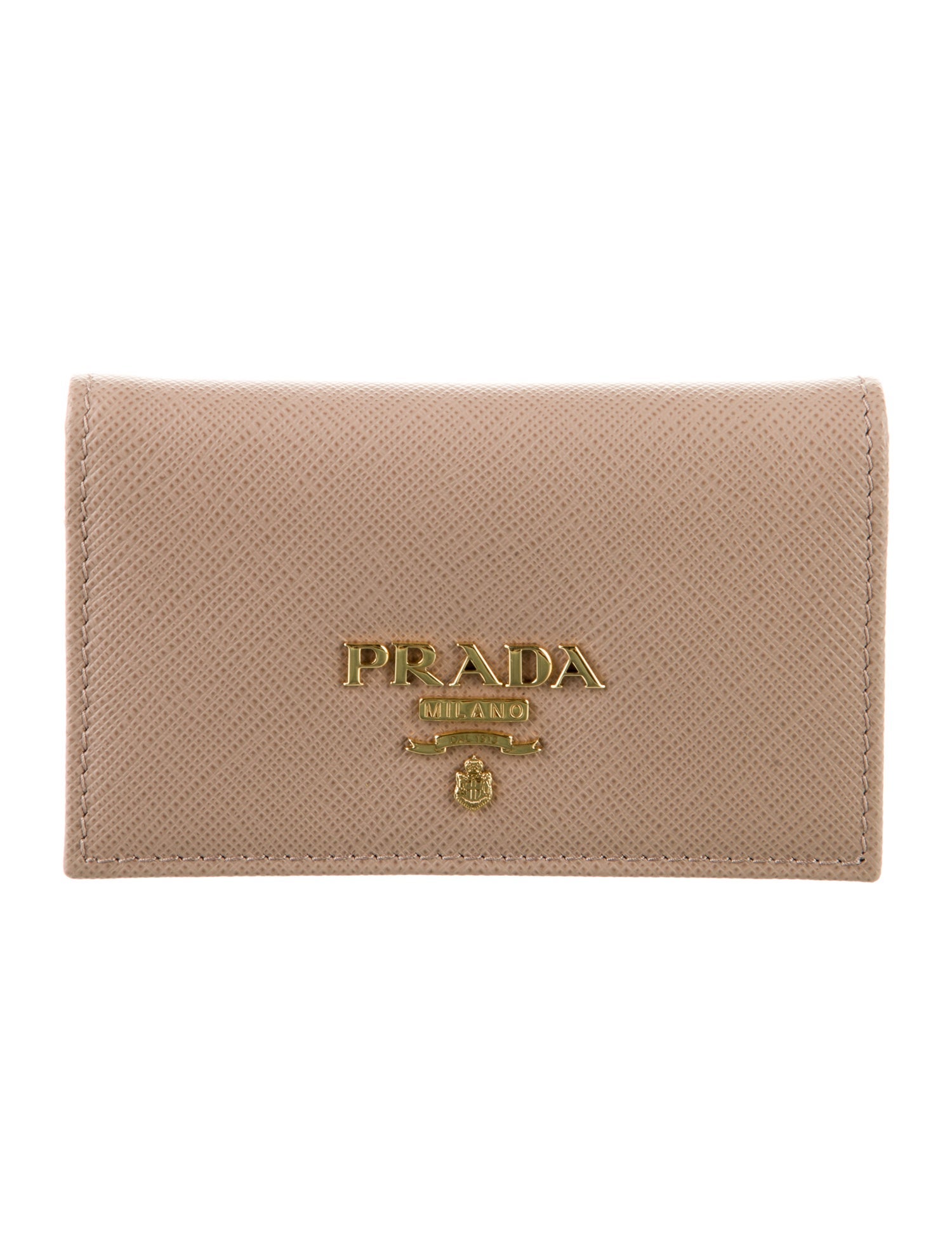 Prada Saffiano Metal Leather Wallet