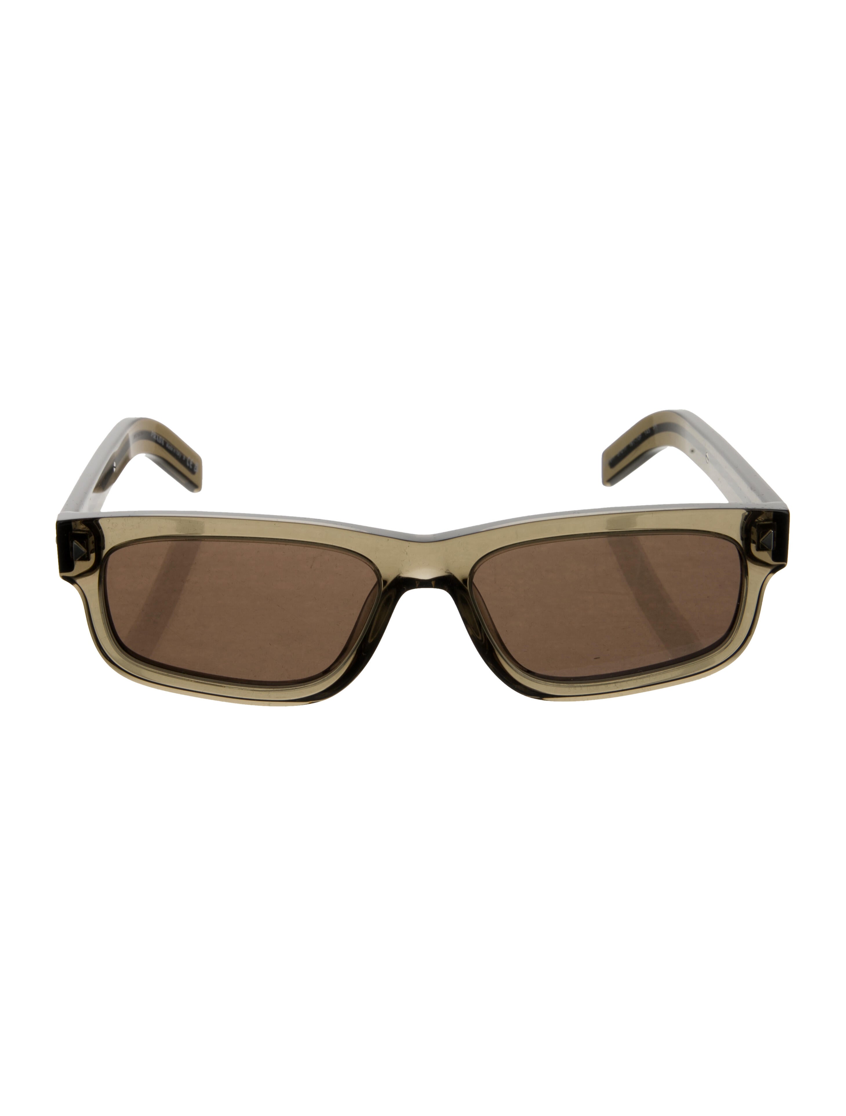 Prada Square Tinted Sunglasses